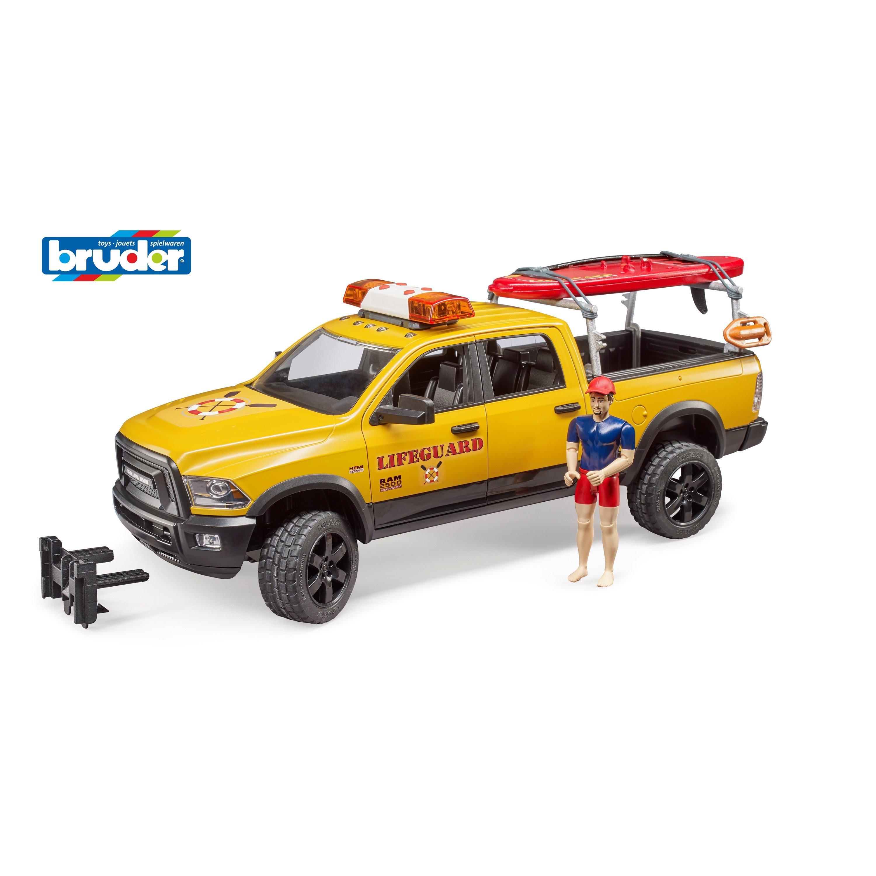 Multi - Bruder - Bruder 1:16 RAM 2500 Power Wagon Lifeguard with Fi