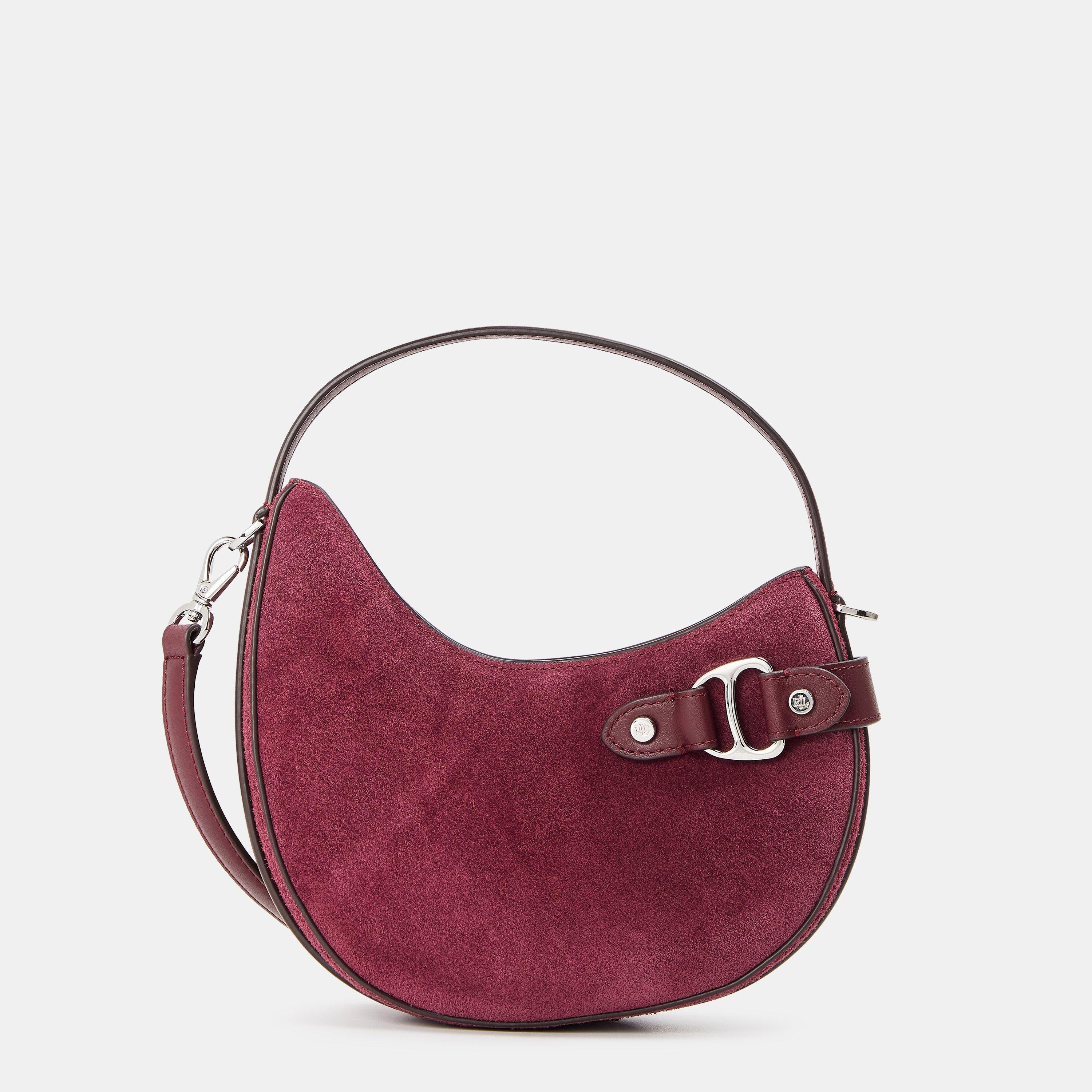 Lauren by Ralph Lauren Women's Tasha Small Shoulder Bags - DARK GARNET