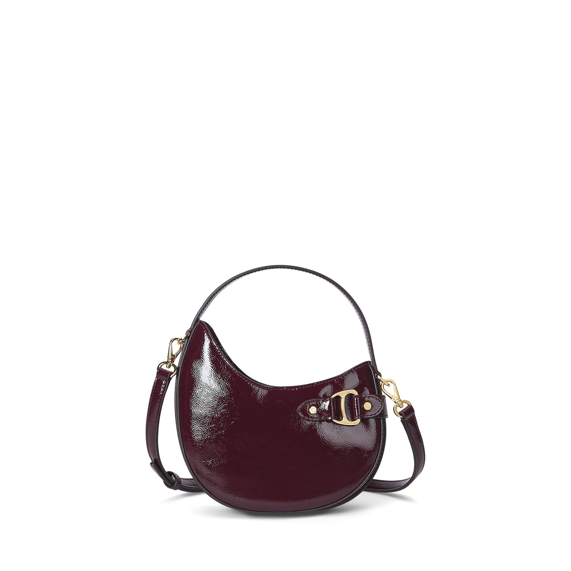 Lauren By Ralph Lauren Women's Tasha Small Shoulder Bags - Dark Garnet