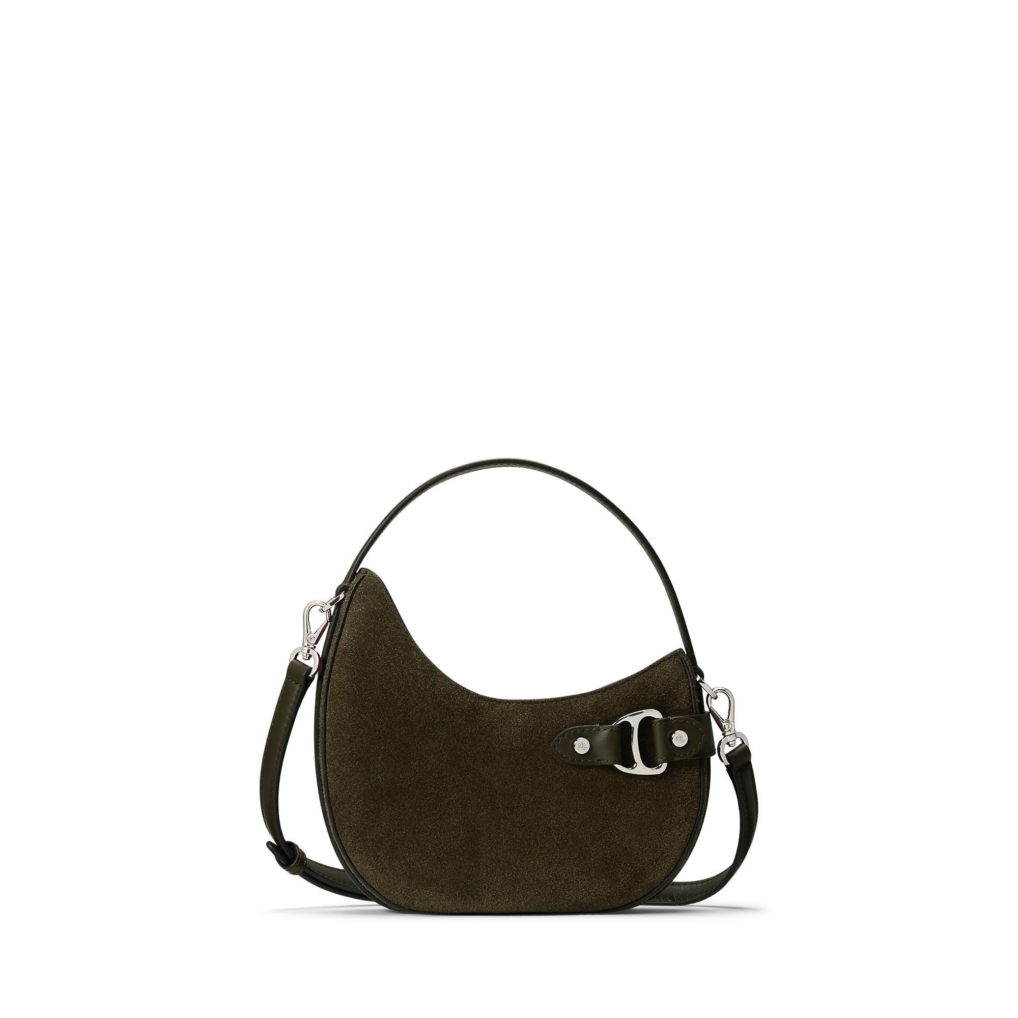 Lauren by Ralph Lauren Women's Tasha Small Shoulder Bags - DARK OLIVE