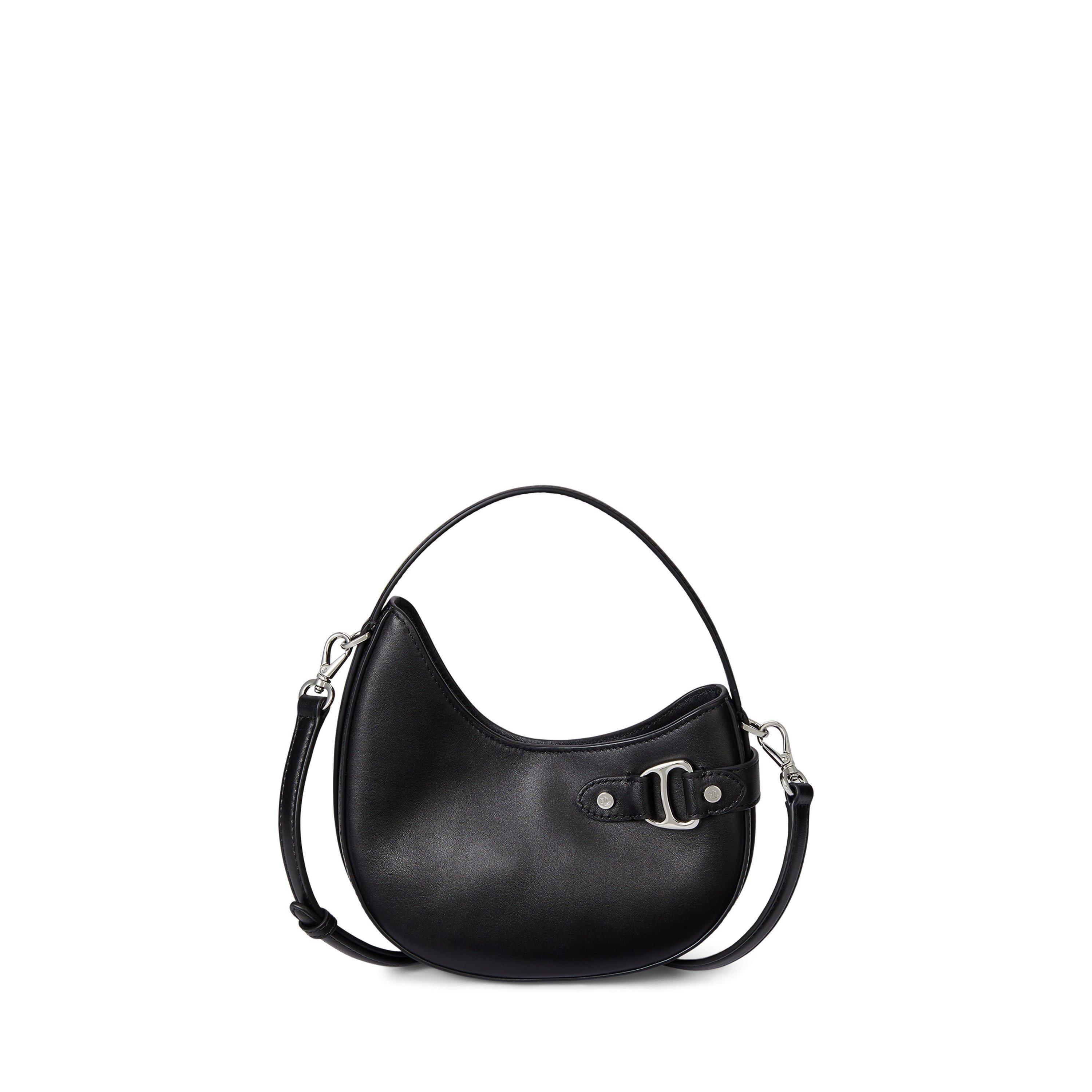 Lauren By Ralph Lauren Women's Black Tasha Small Shoulder Bags
