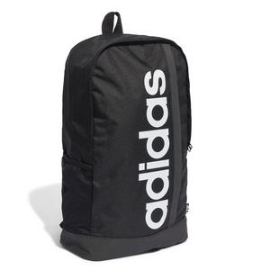 Black/White - adidas - Essentials Linear Backpack - 3