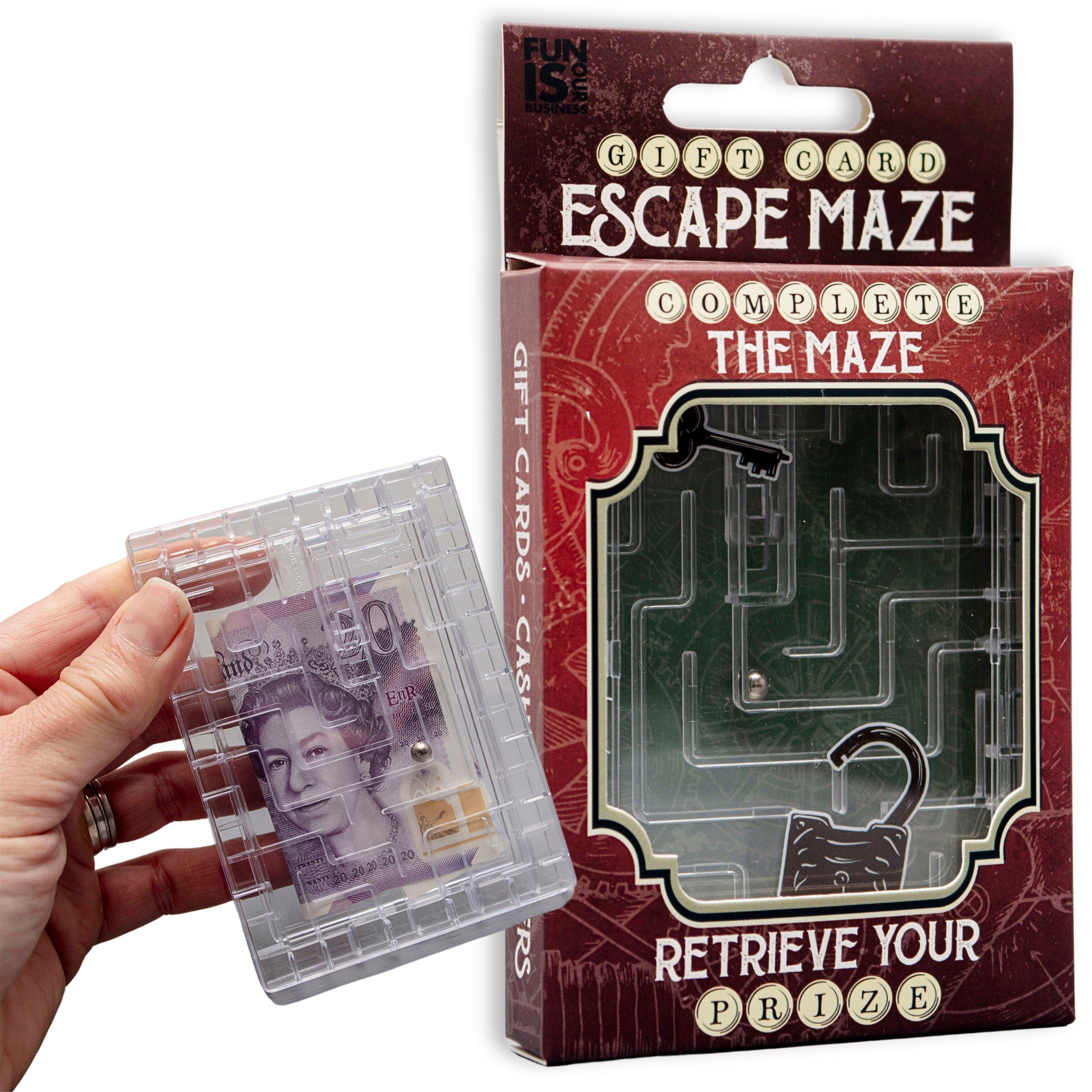 Red - Boxer Gifts - Gift Card Escape Game - Unique Escape Room Gift - 1