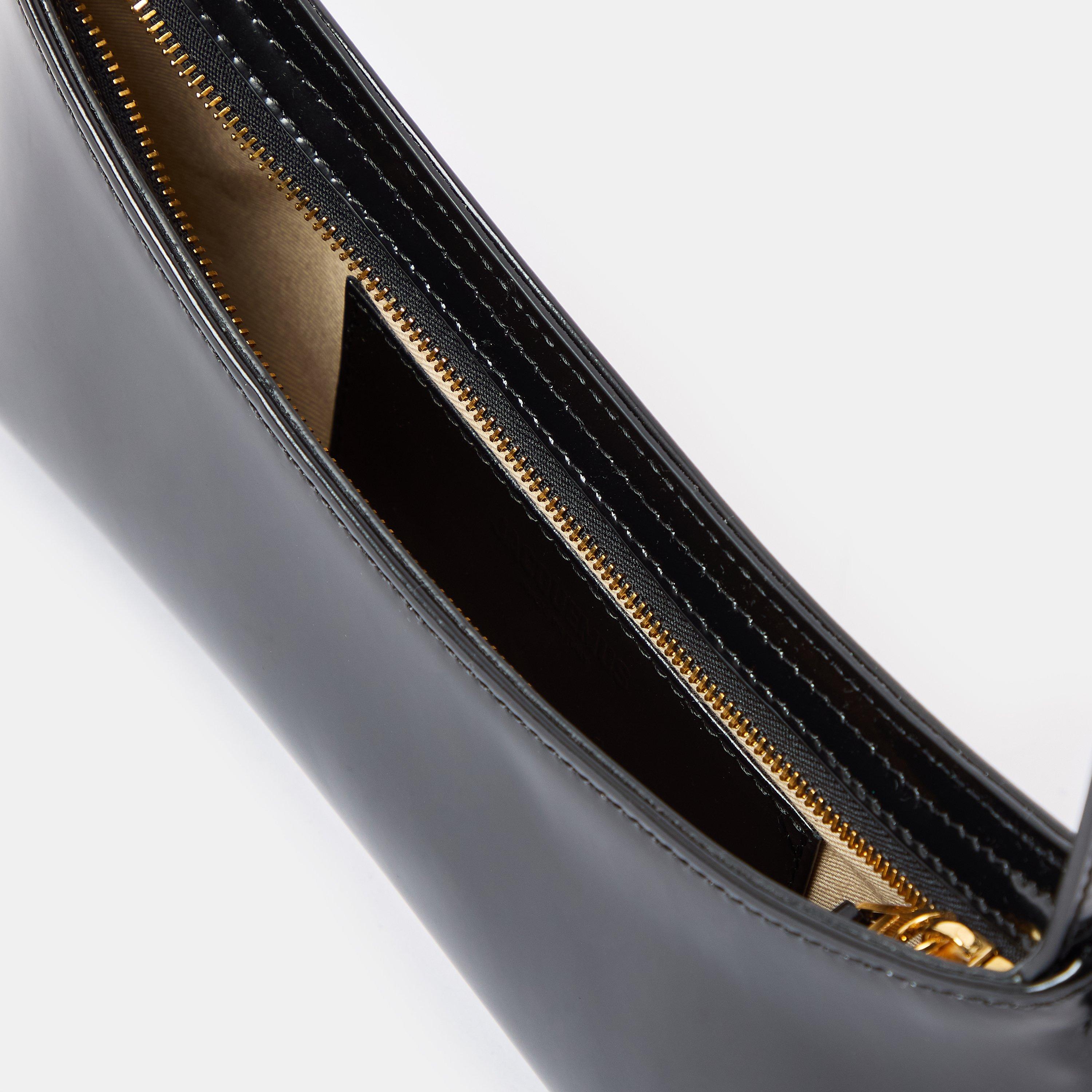 Black - Jacquemus - Women's Jacquard Le Bisou Shoulder Bag - 4