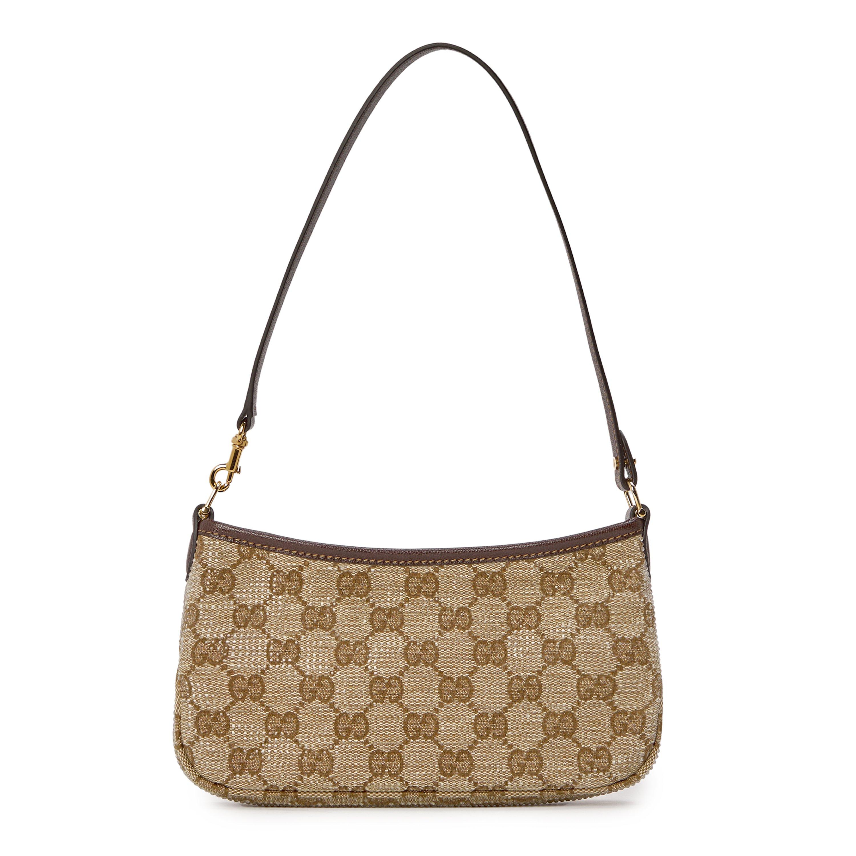 Vintage Sand - Gucci - Gucci Cnvs Mn Shldr Ld64 - 1