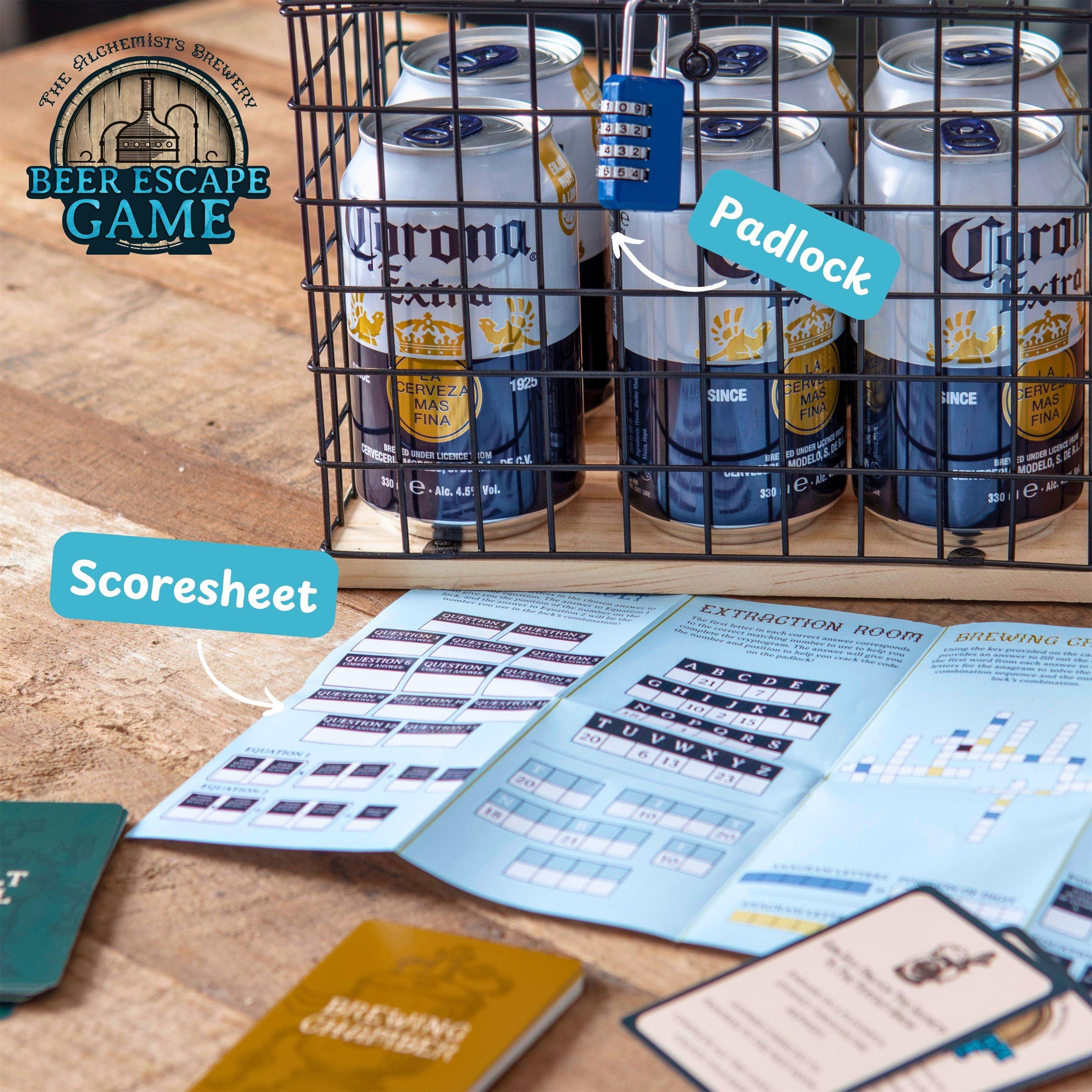 Blue - Boxer Gifts - Beer Escape Game - Alchemist Distillery - 2