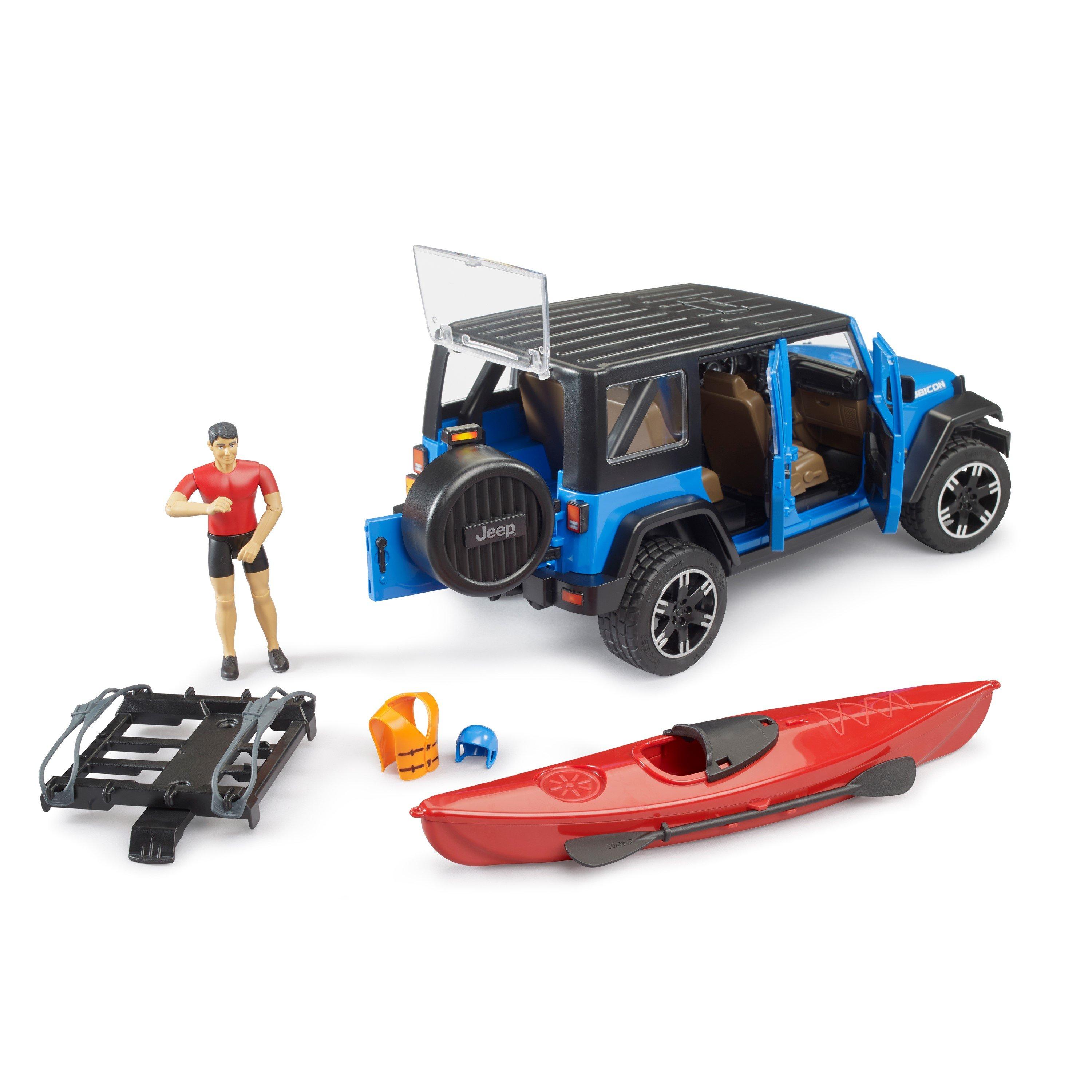 Bruder  Kids 1:16 Jeep¿ Wrangler Unlimited Rubicon With -  - 01:16
