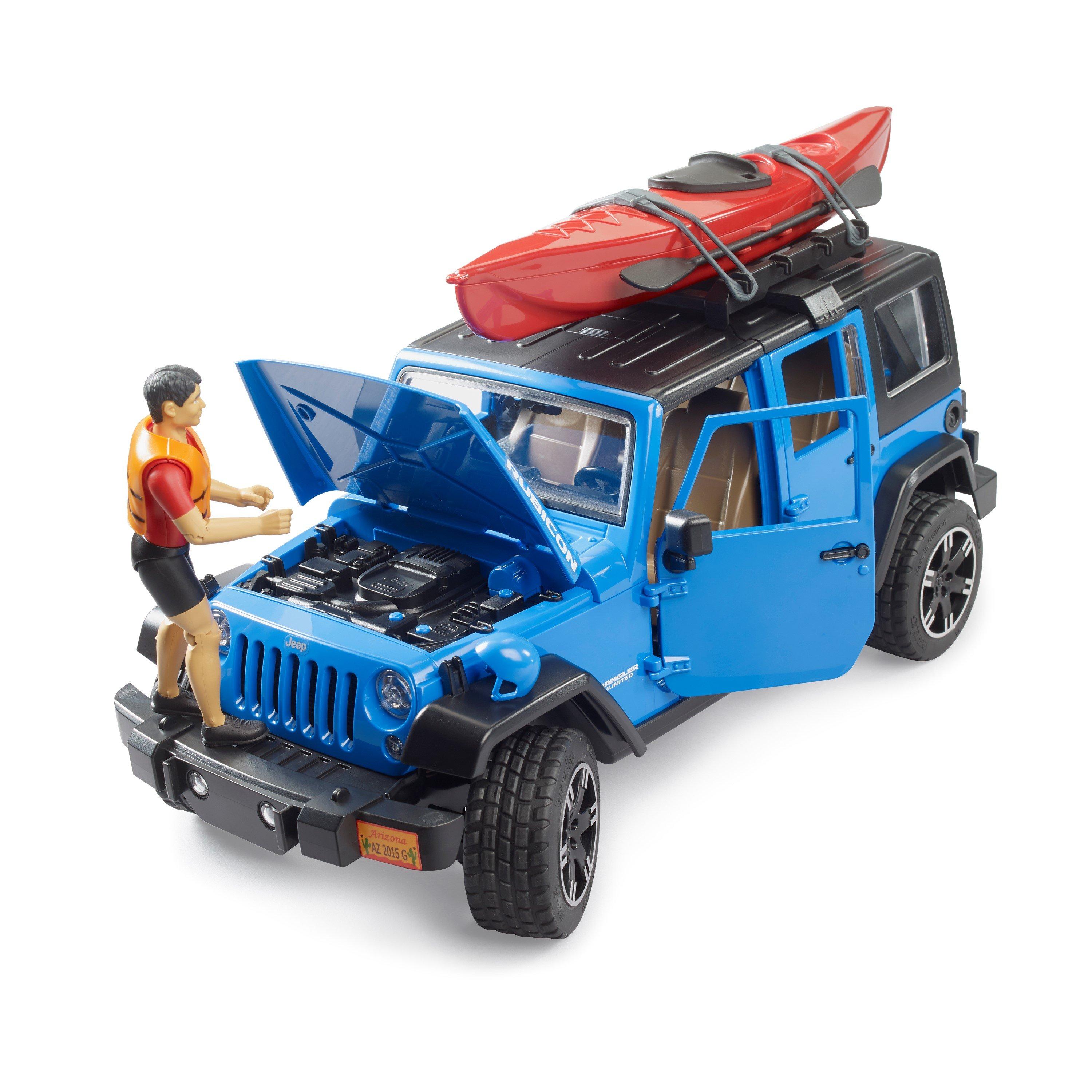 Multi - Bruder - Bruder 1:16 Jeep¿ Wrangler Unlimited Rubicon with - 5