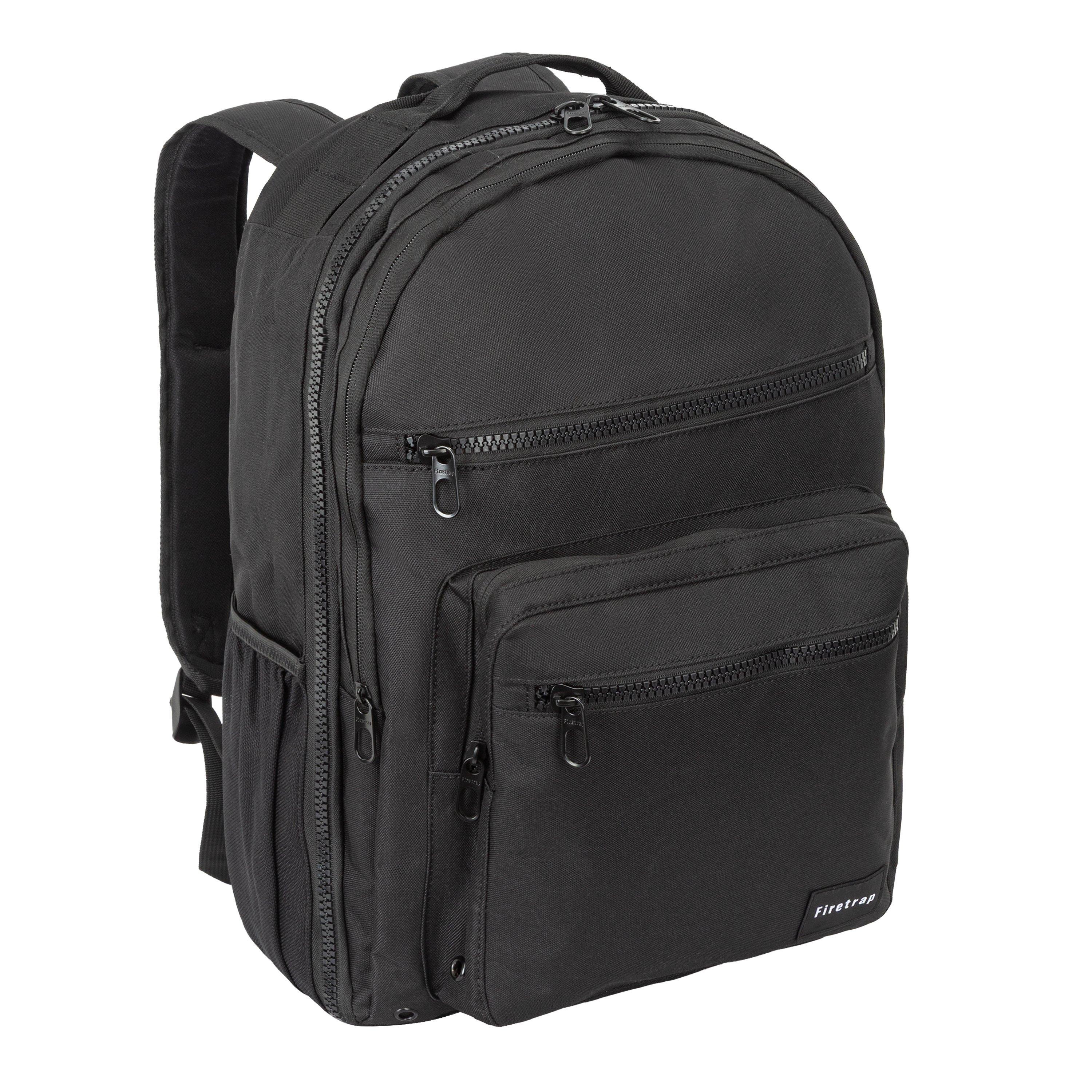 Zwart - Firetrap - City Backpack - 3