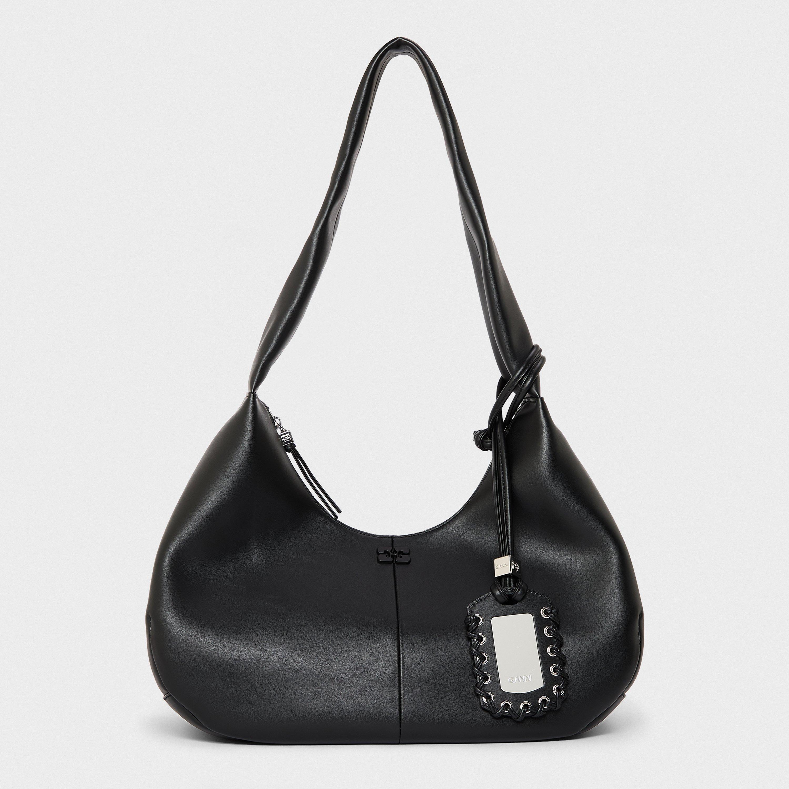 Ganni Women's Bou Hobo Bag - Black