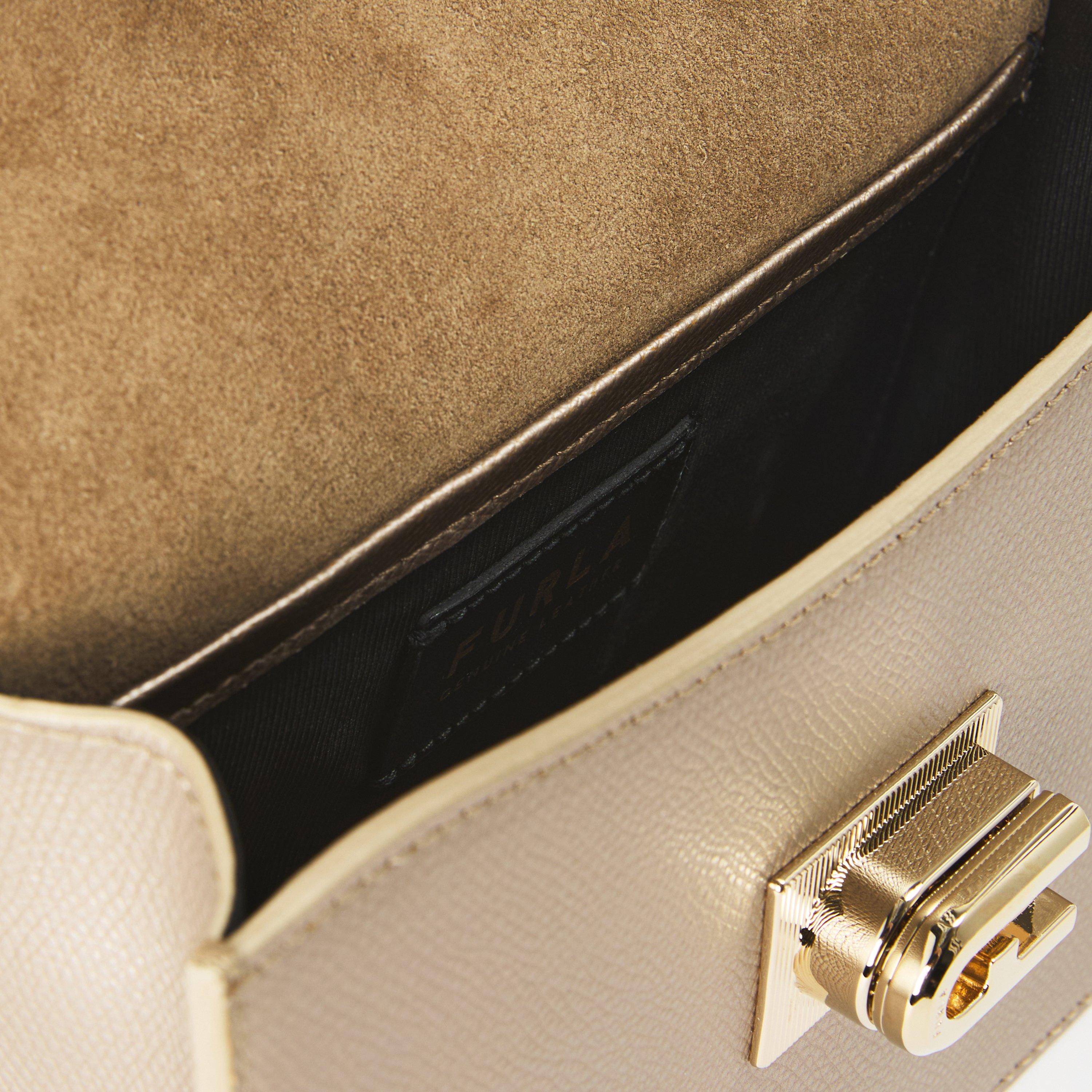 Champagne - Furla - Furla 1927 Mini Crossbody Bag - 4