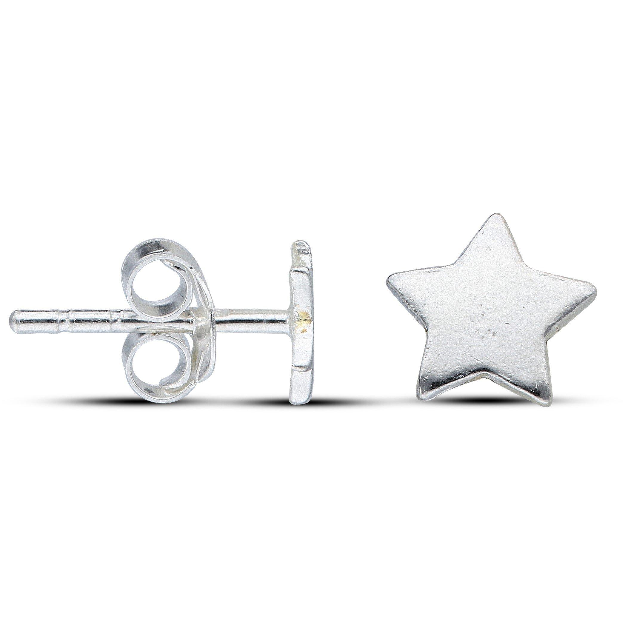 Silver - Be You - Sterling Silver Celestial 3 Piece Earring Set - 2