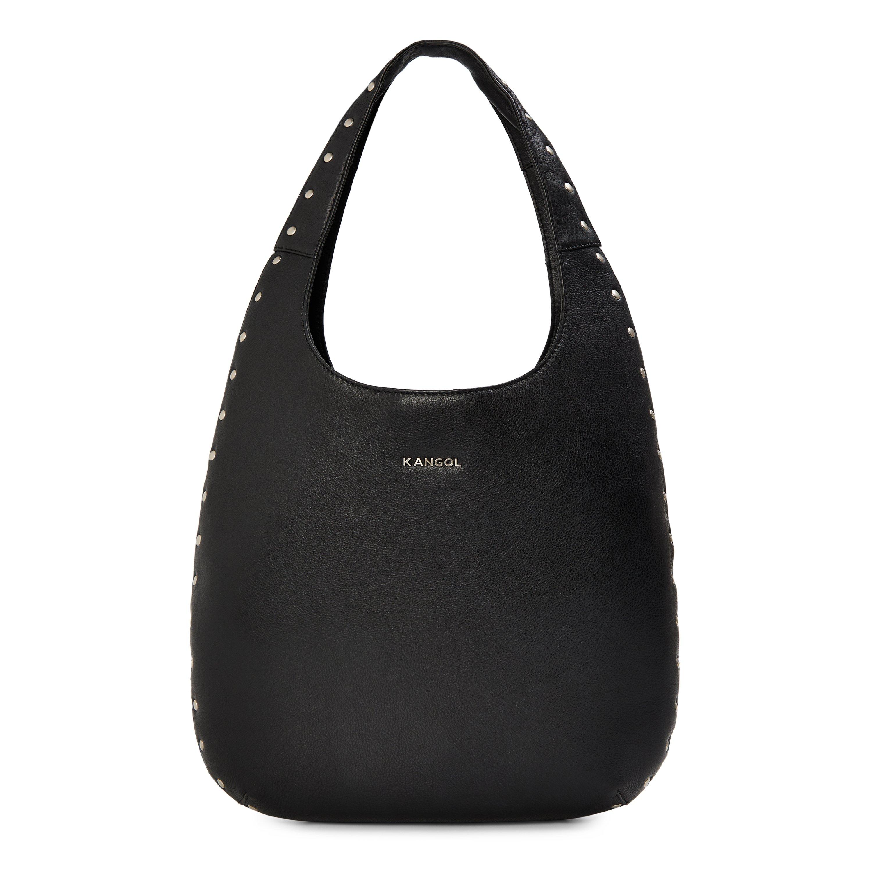 Black - Kangol - Women's Moon Shoulder Bag - 1