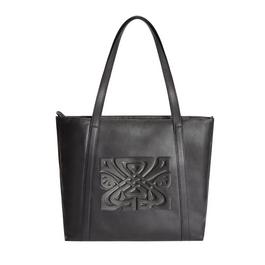 Biba Leather Logo Tote Bag