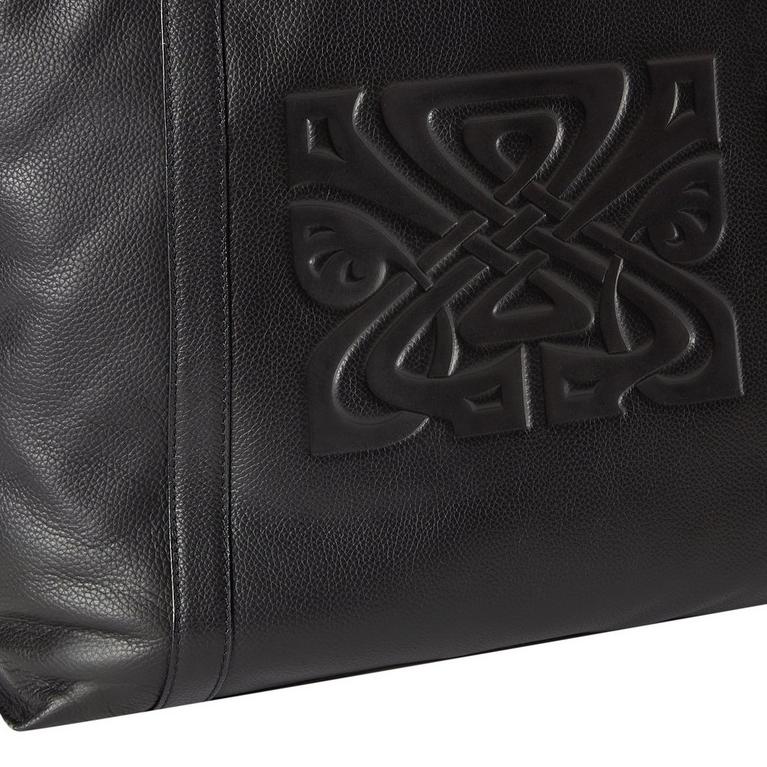 Noir - Biba - logo-plaque quilted backpack Nero - 3