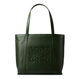 Biba Leather Logo Tote Bag