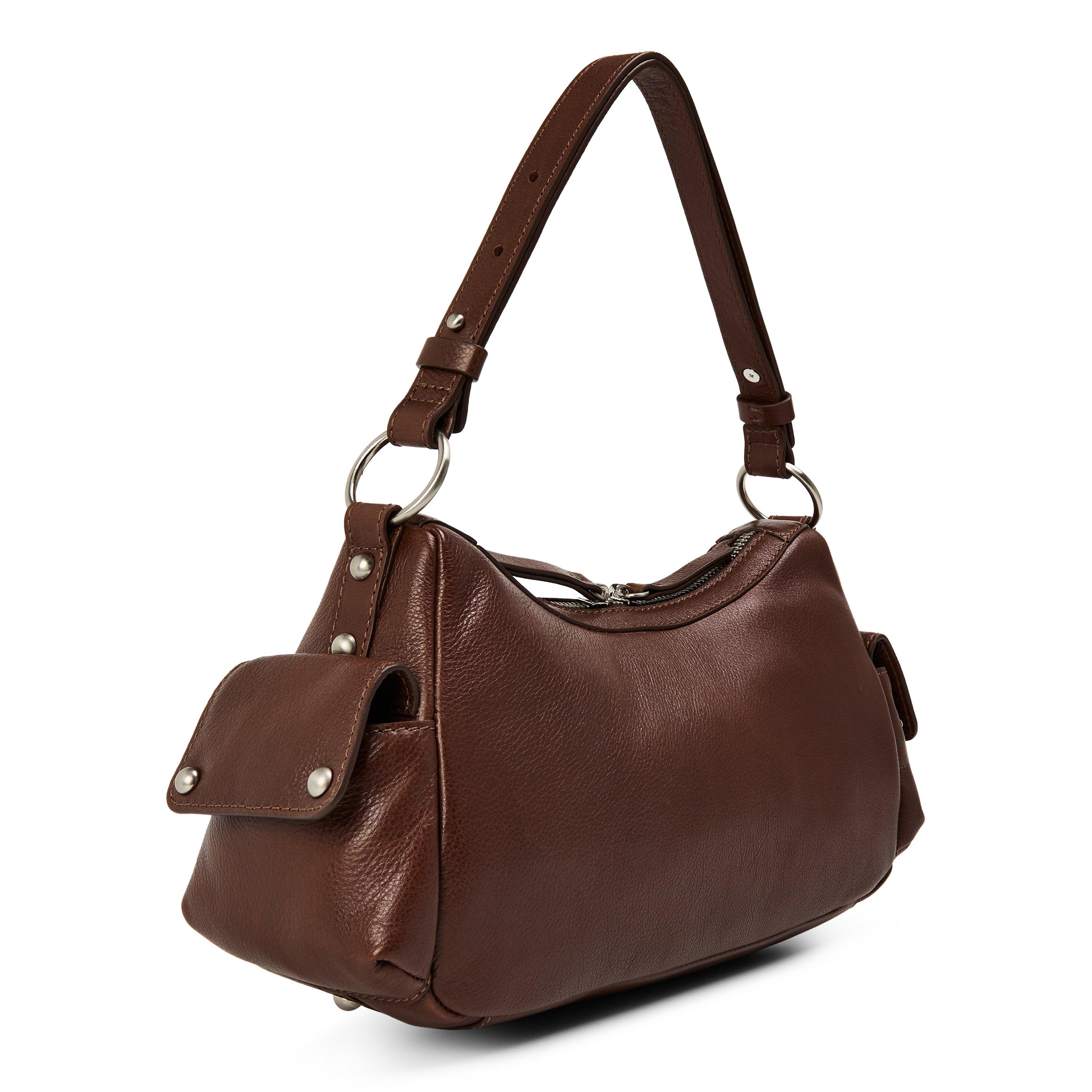 Brown - Kangol - Women's Mini Utility Shoulder Bags - 2