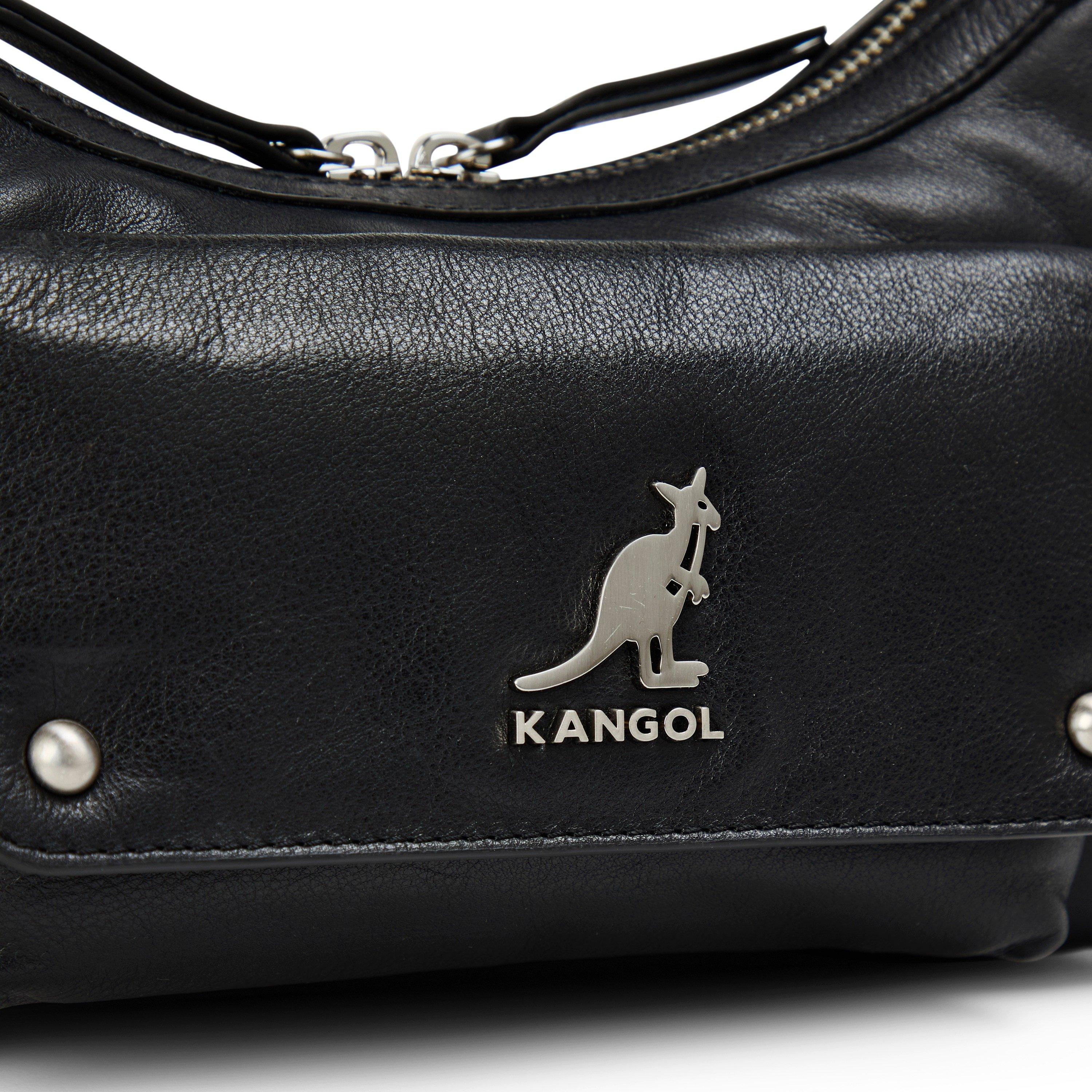 Black - Kangol - Women's Mini Utility Shoulder Bags - 3