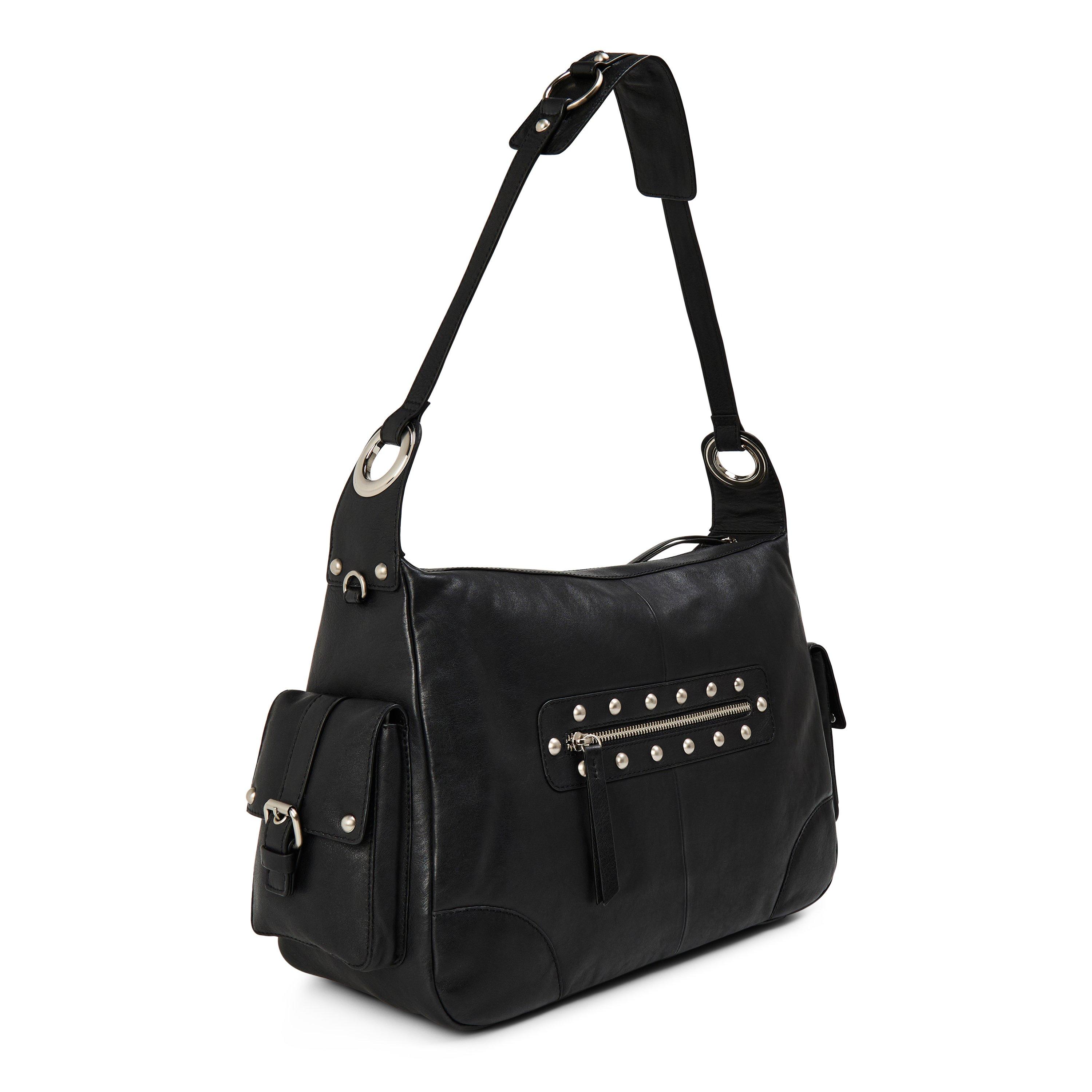 Black - Kangol - Women's Midi Utility Shoulder Bag - 2