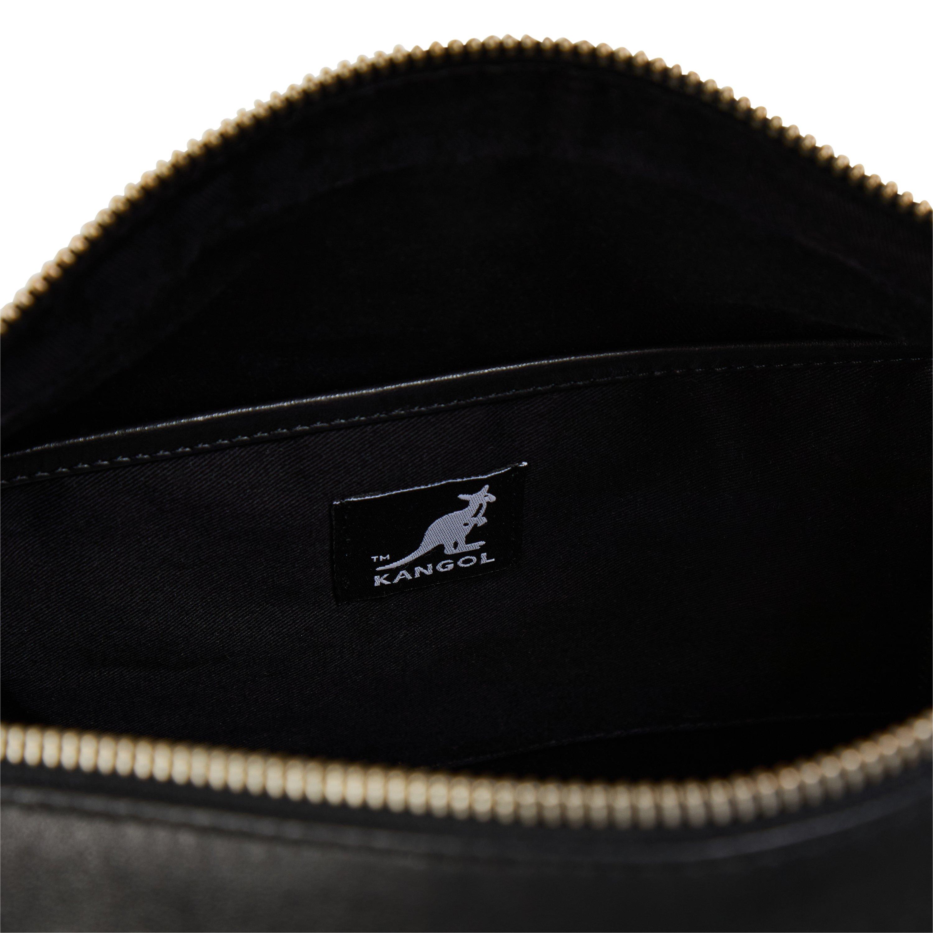 Black - Kangol - Women's Midi Utility Shoulder Bag - 4