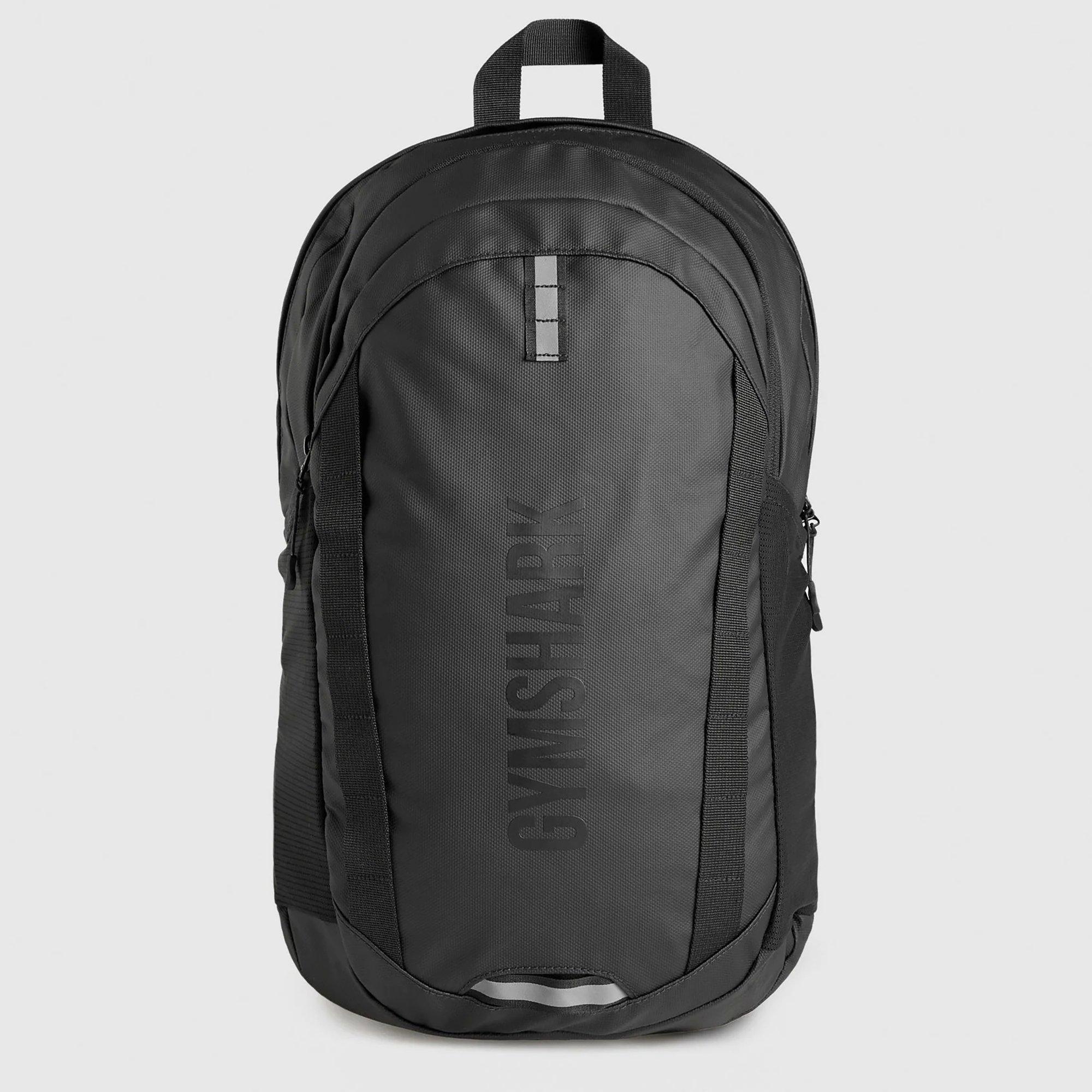 Gs Black - Gymshark - Men's Coated Pursuit Water-Resistant Backpack - 1