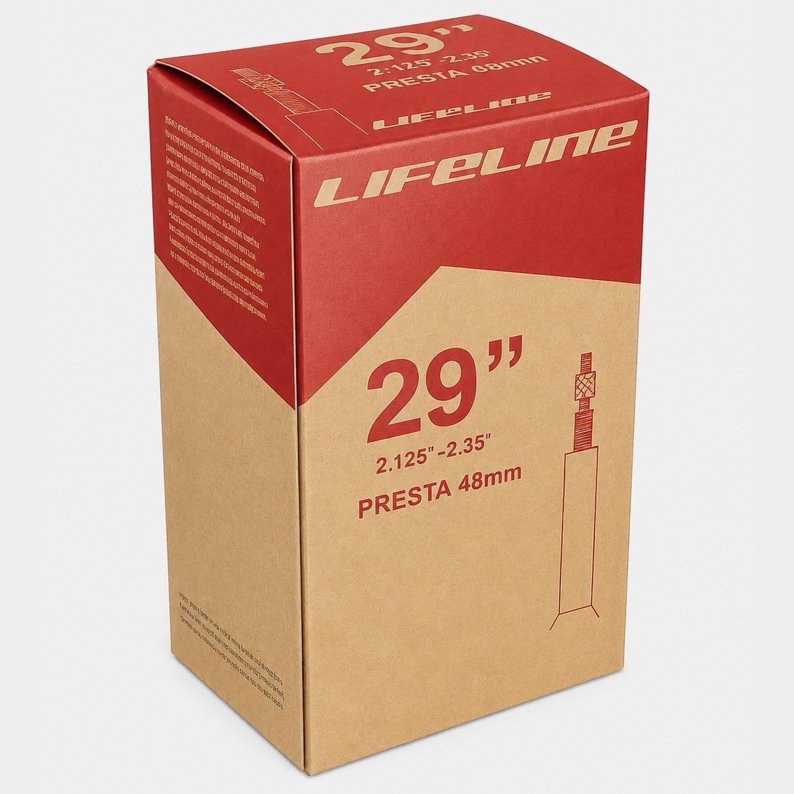 29Black48mm - LifeLine - Lifeline 1.75-2.5inch MTB Inner Tube - 1