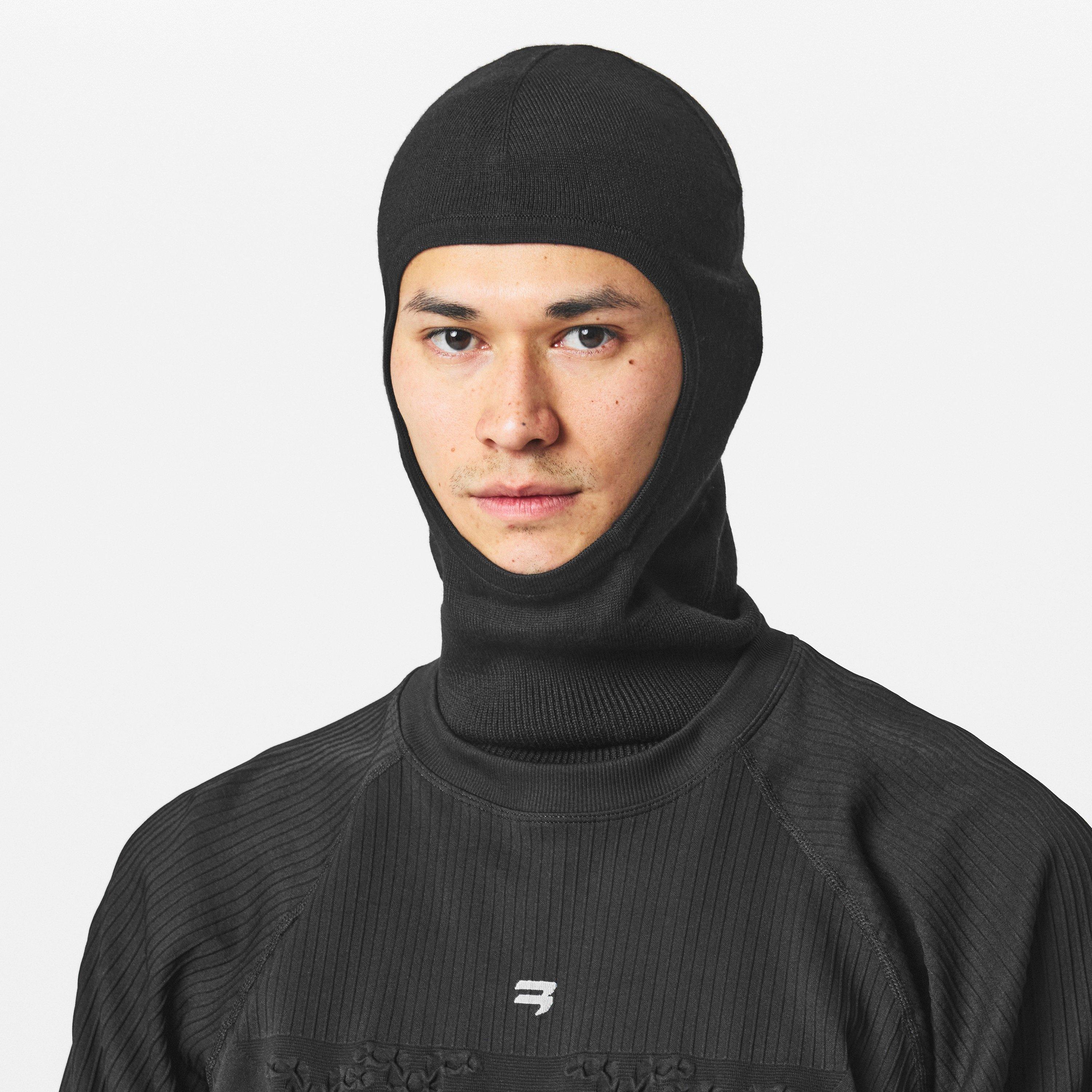 Black/ White - Balenciaga - Men's Balaclava - 3