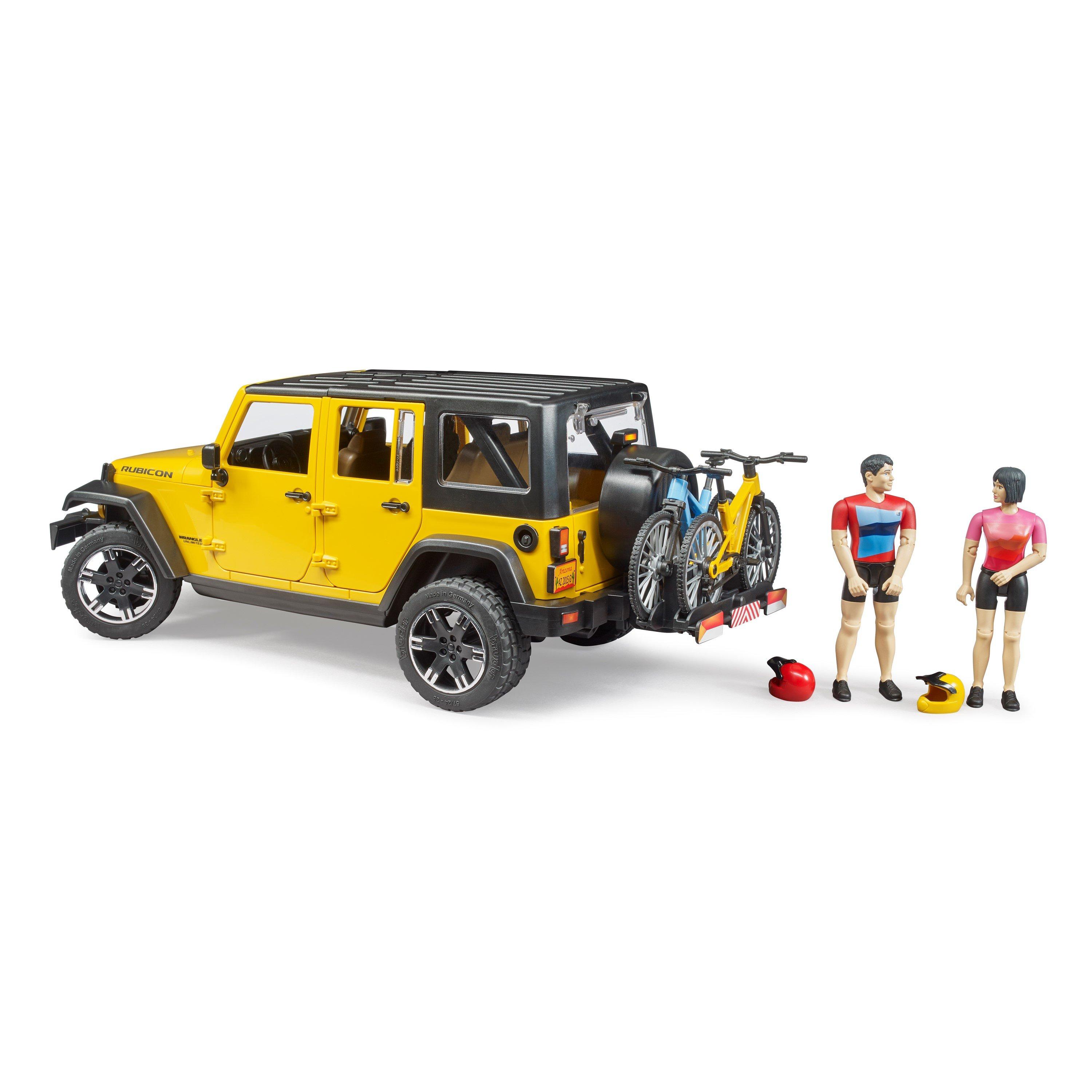 Multi - Bruder - Bruder 1:16 Jeep¿ Wrangler Unlimited Rubicon with - 2