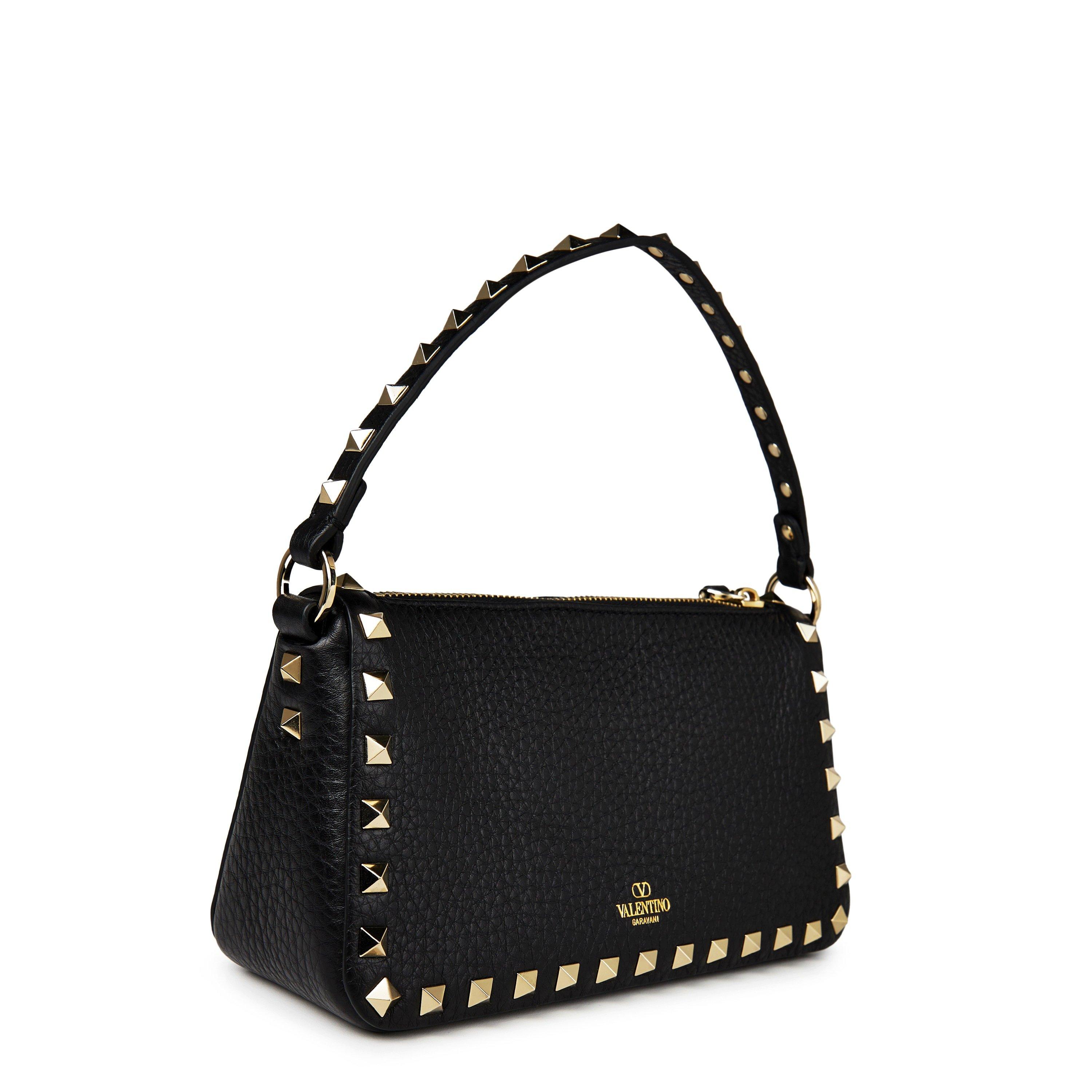 ショルダーバッグ・ポシェット VALENTINO FW25 Shoulder bags (2W2B0L25AVP 0NO) Valentino Garavani Small Locò Embellished Denim Shoulder Bag