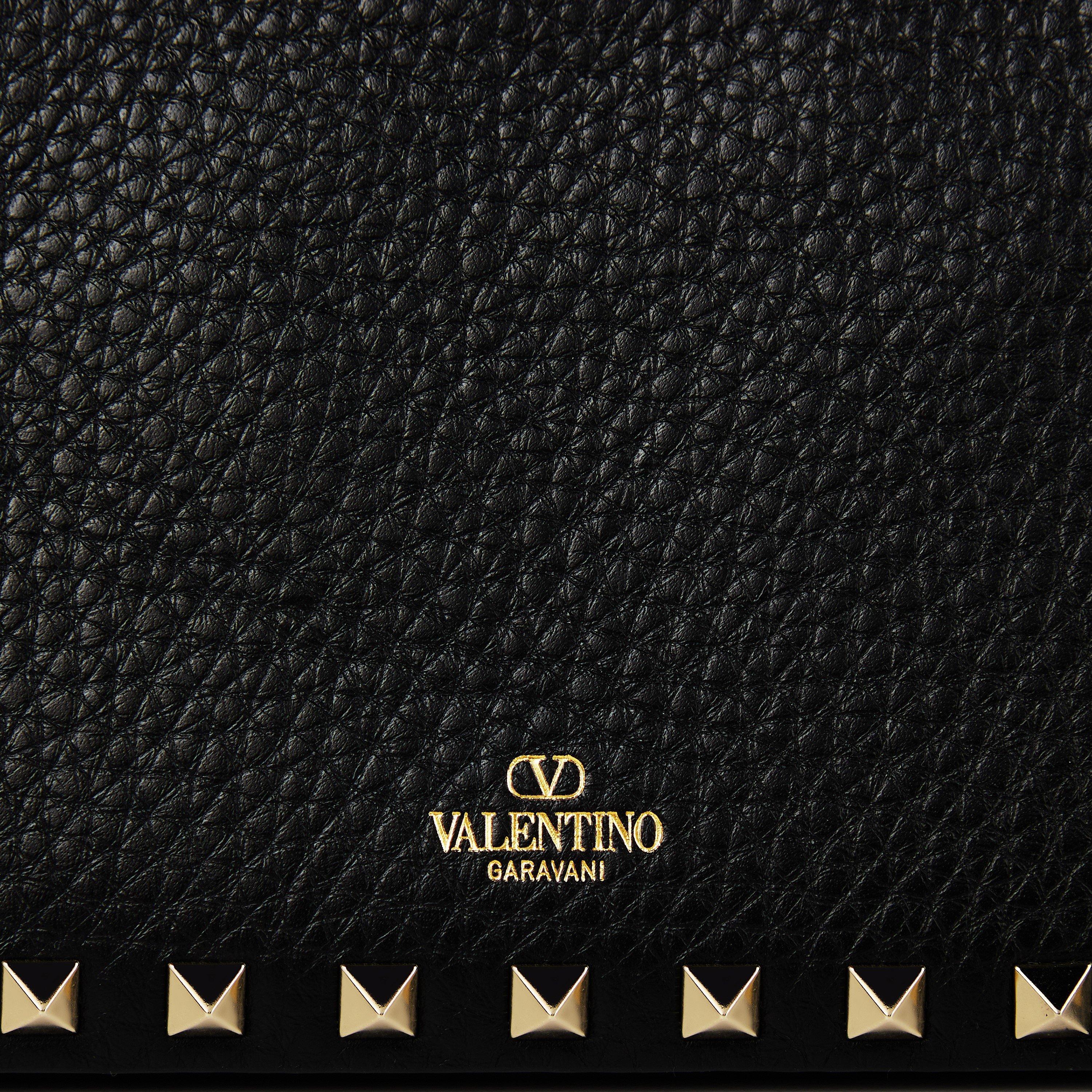 Nero 0NO - Valentino Garavani - Rockstud Shoulder Bag - 4