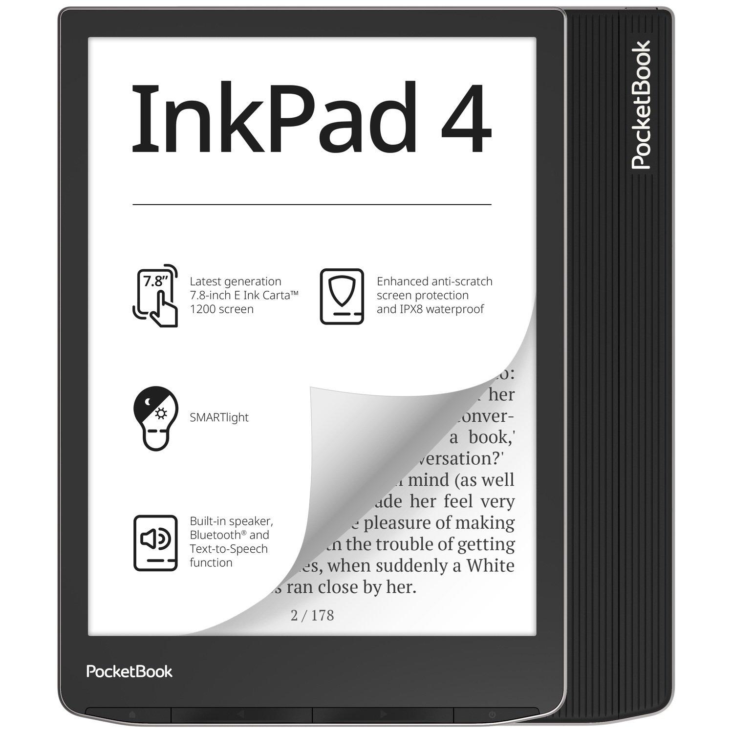 Stardust Silver - PocketBook - PocketBook InkPad 4 e-book reader - Stardust Silver - 1
