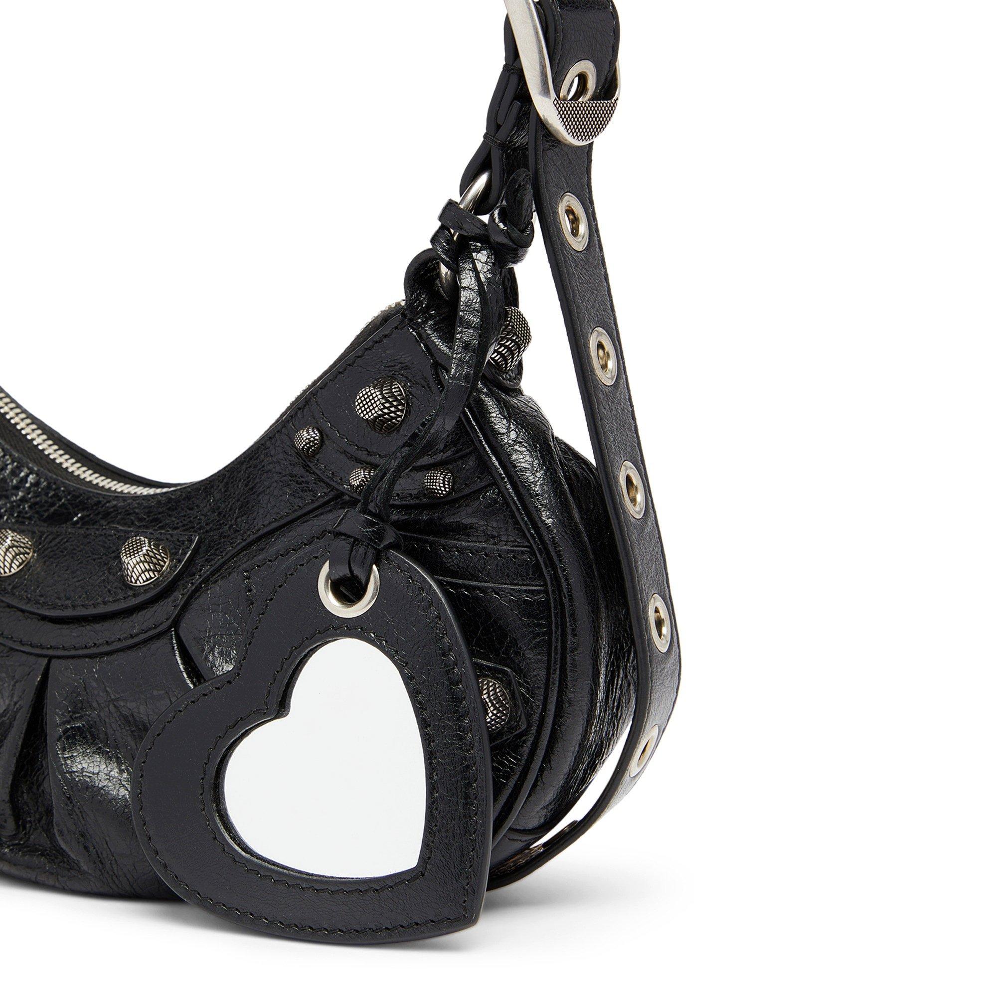 Black 1000 - Balenciaga - Le Cagole Extra Small Shoulder Bag - 7