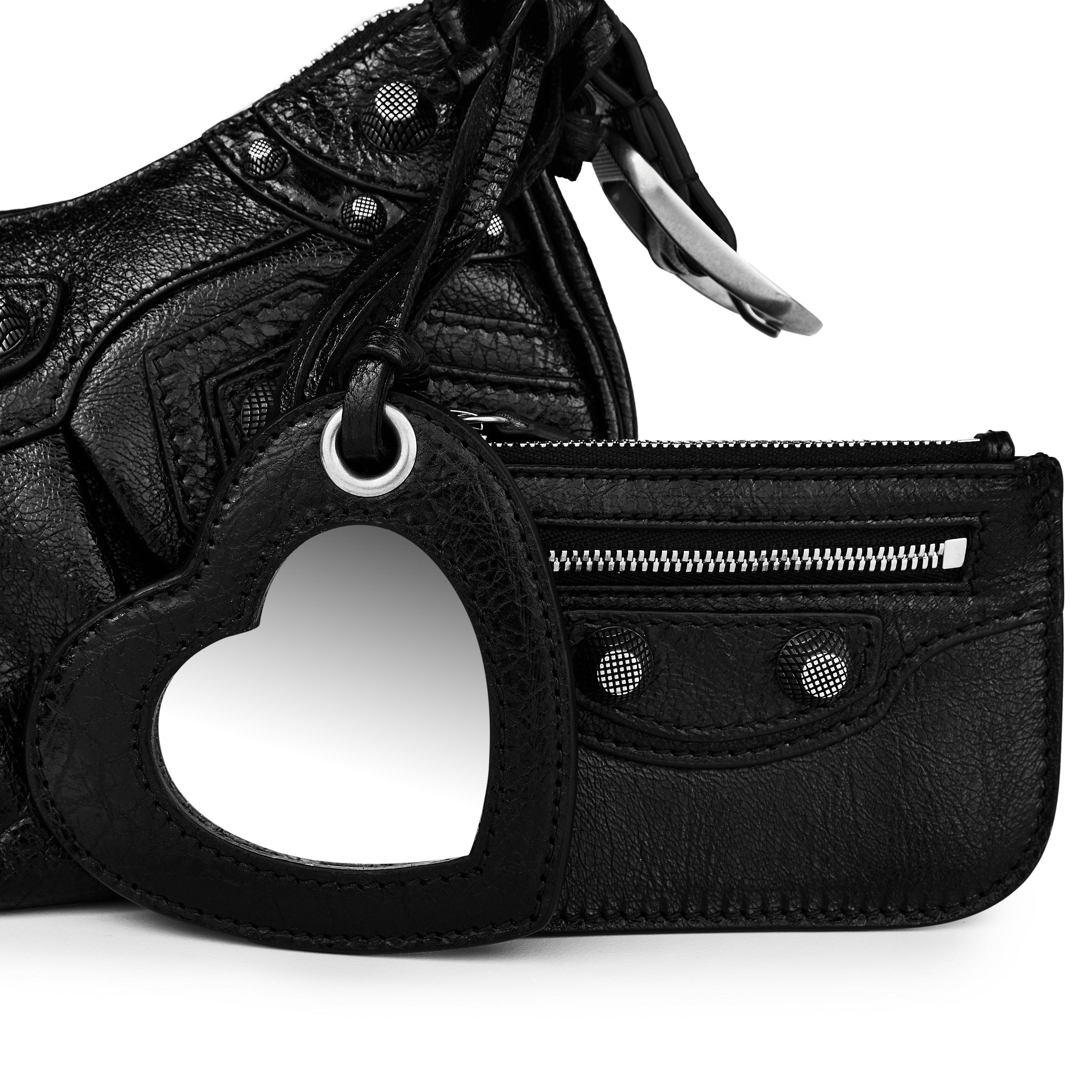 Black 1000 - Balenciaga - Le Cagole Extra Small Shoulder Bag - 4