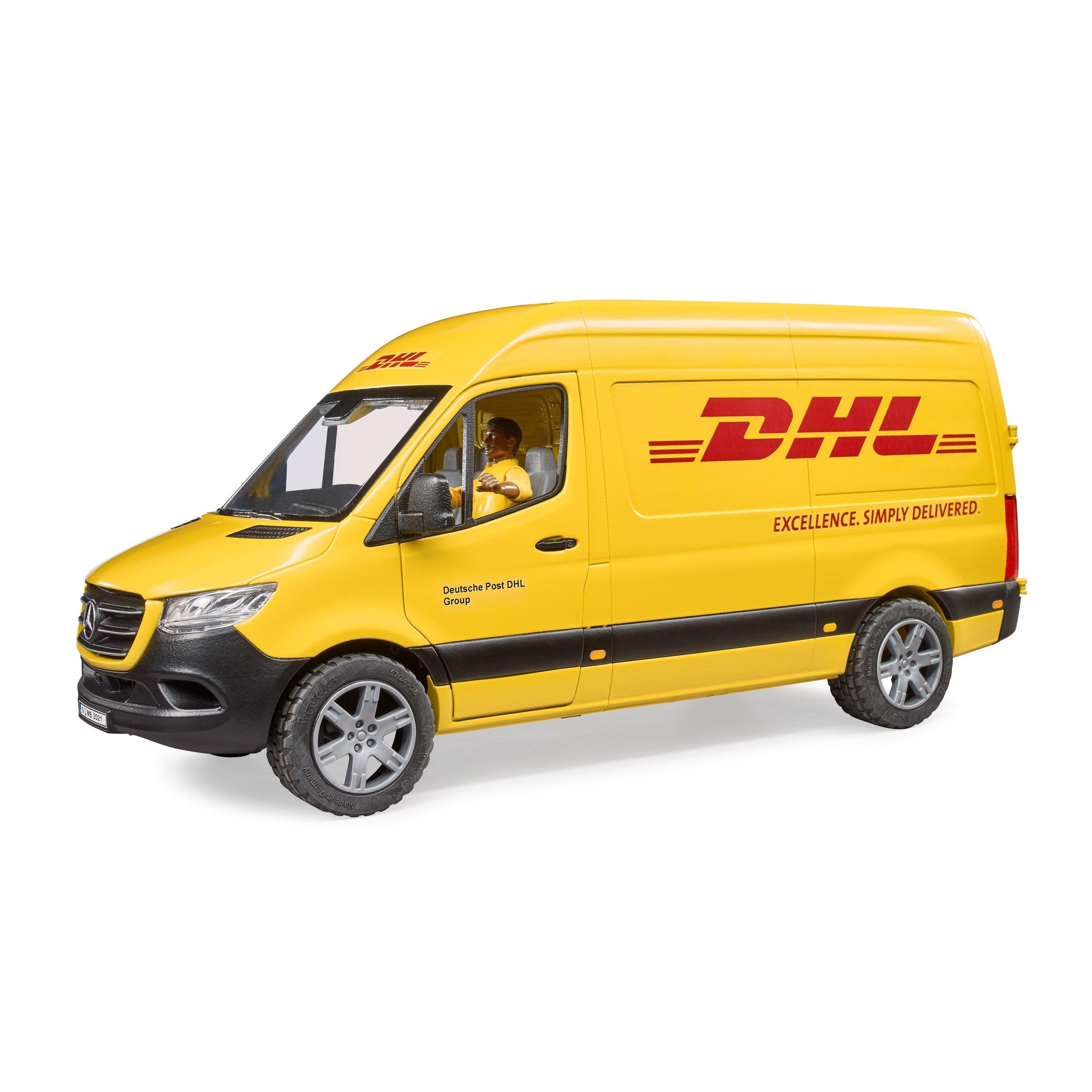 Multi - Bruder - Bruder 1:16 MB Sprinter DHL with Driver ¿ Parcel D - 2