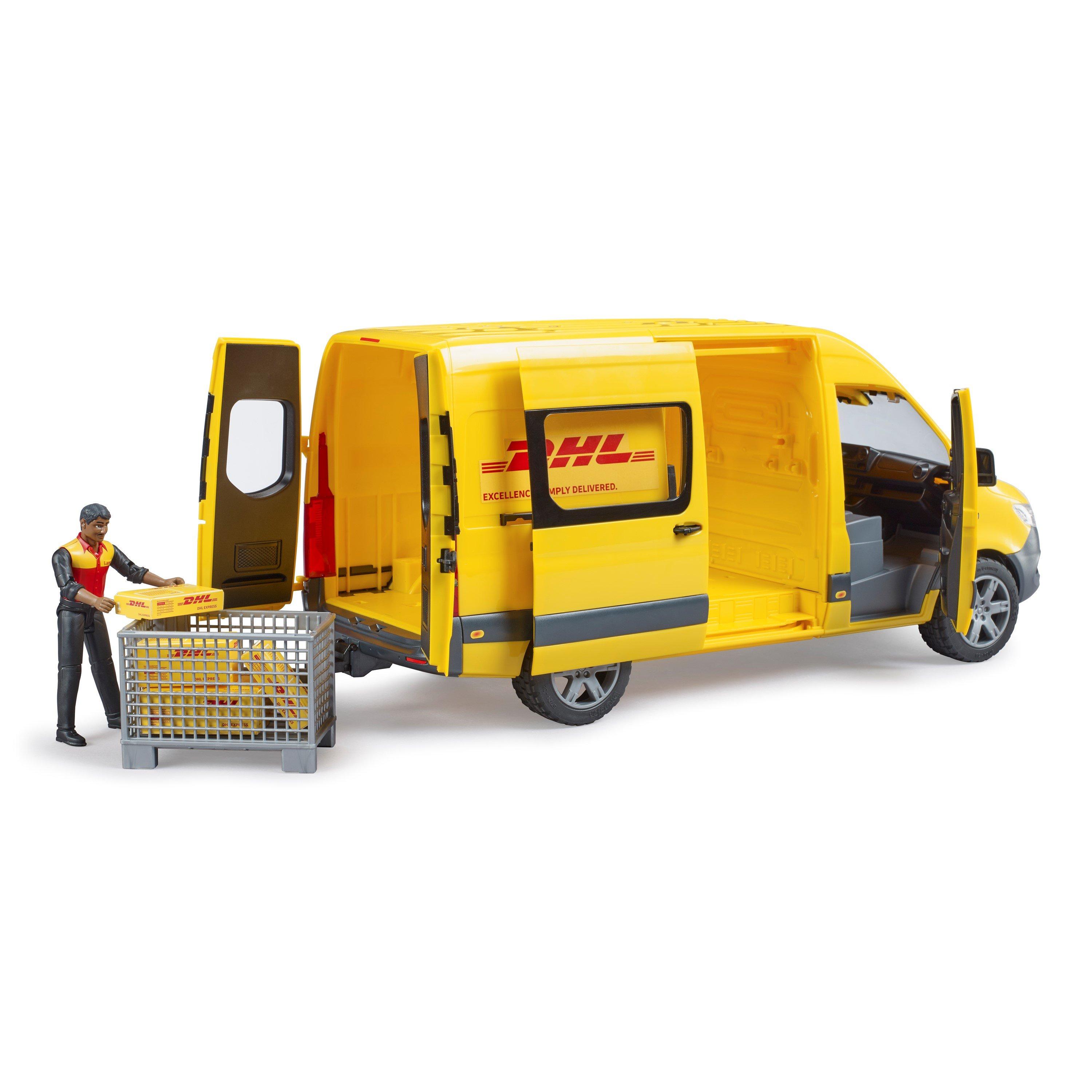 Multi - Bruder - Bruder 1:16 MB Sprinter DHL with Driver ¿ Parcel D - 4