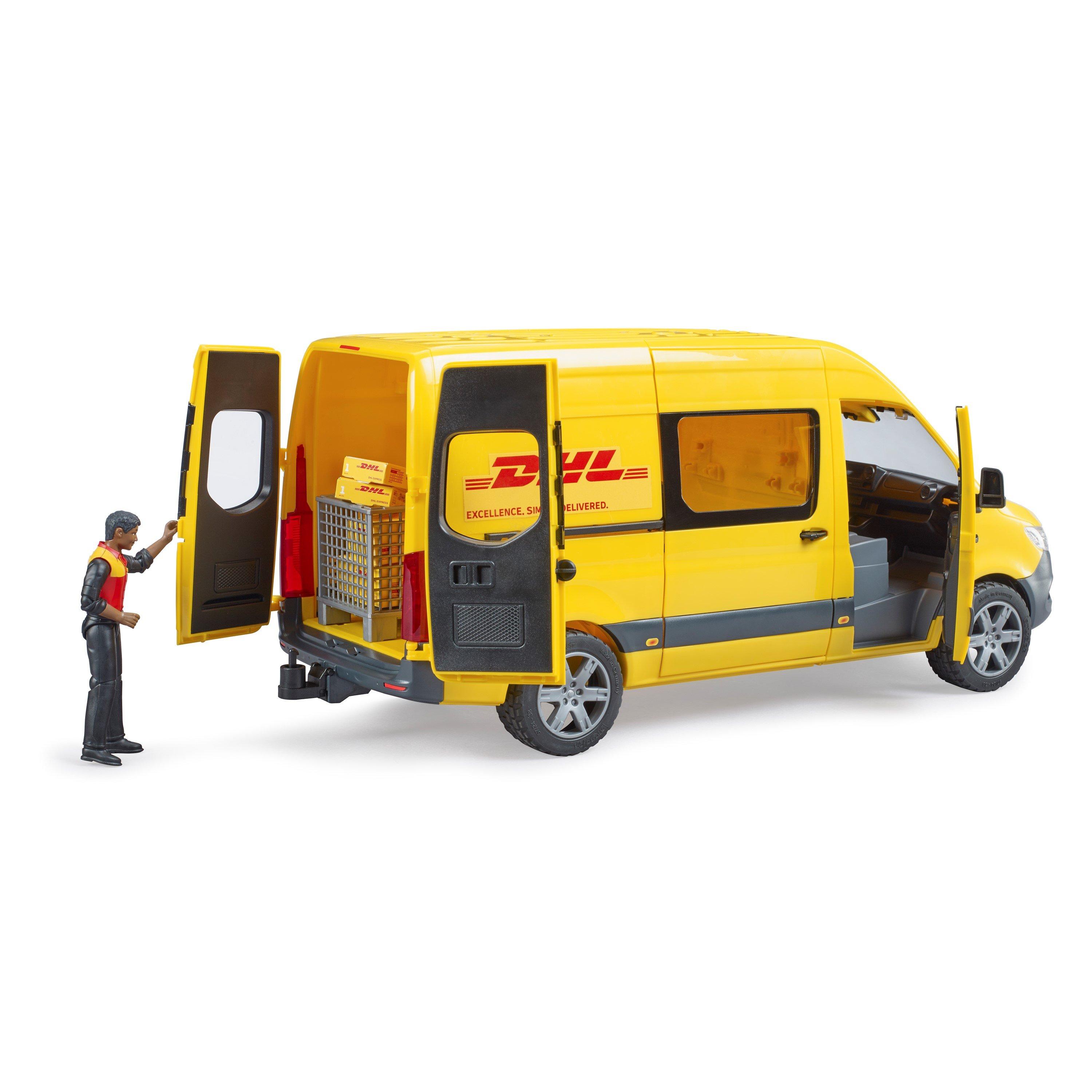 Multi - Bruder - Bruder 1:16 MB Sprinter DHL with Driver ¿ Parcel D - 5