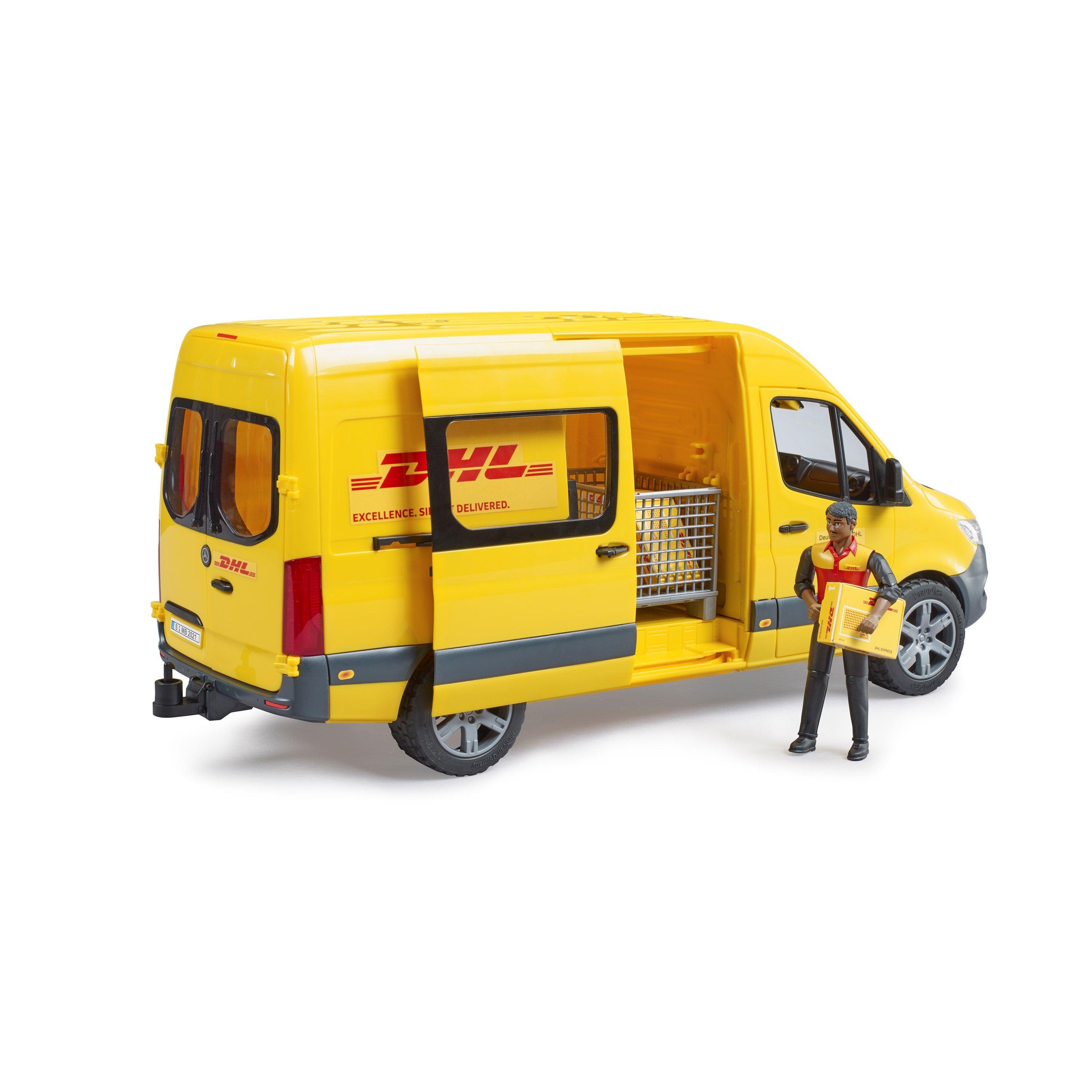 Multi - Bruder - Bruder 1:16 MB Sprinter DHL with Driver ¿ Parcel D - 6