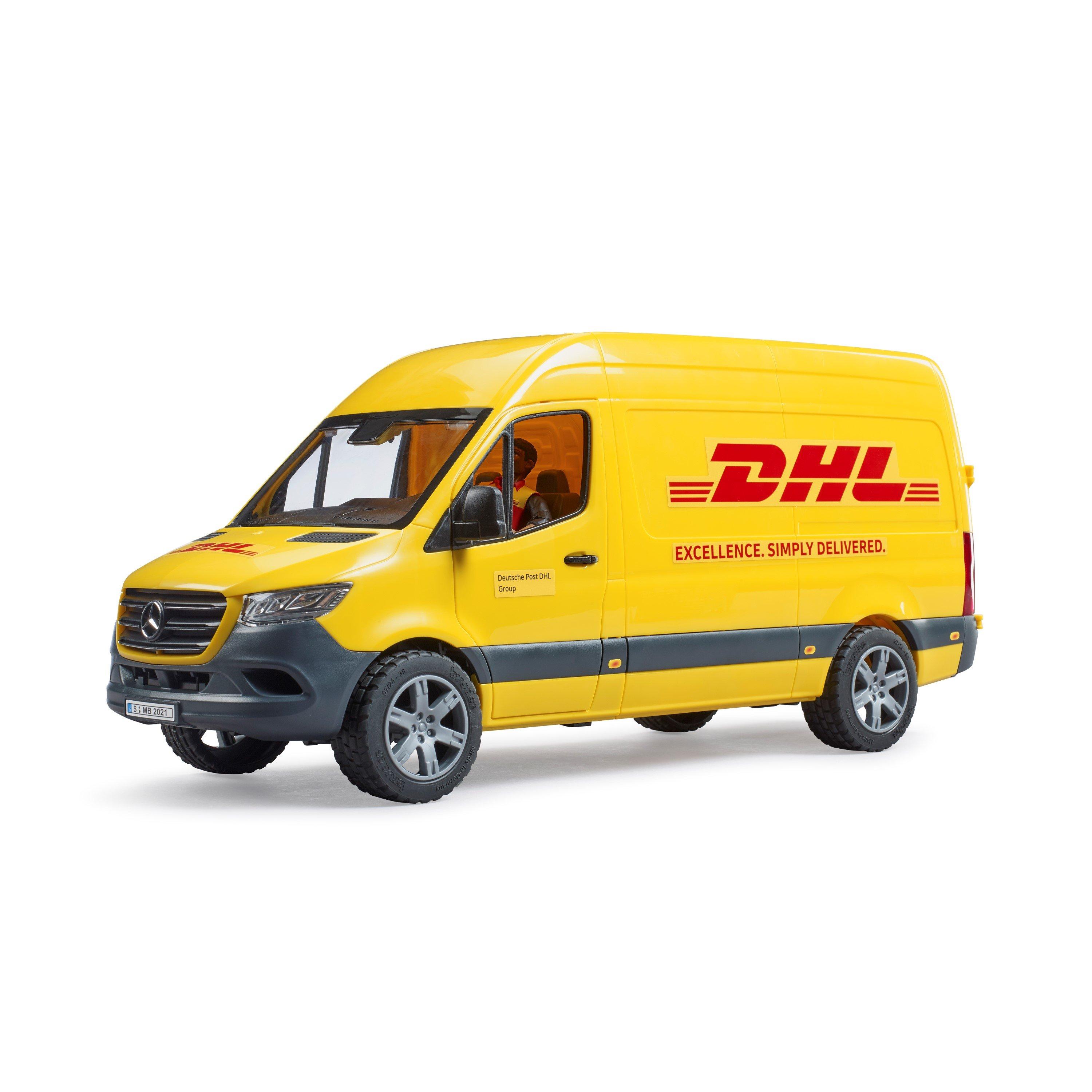 Multi - Bruder - Bruder 1:16 MB Sprinter DHL with Driver ¿ Parcel D - 7