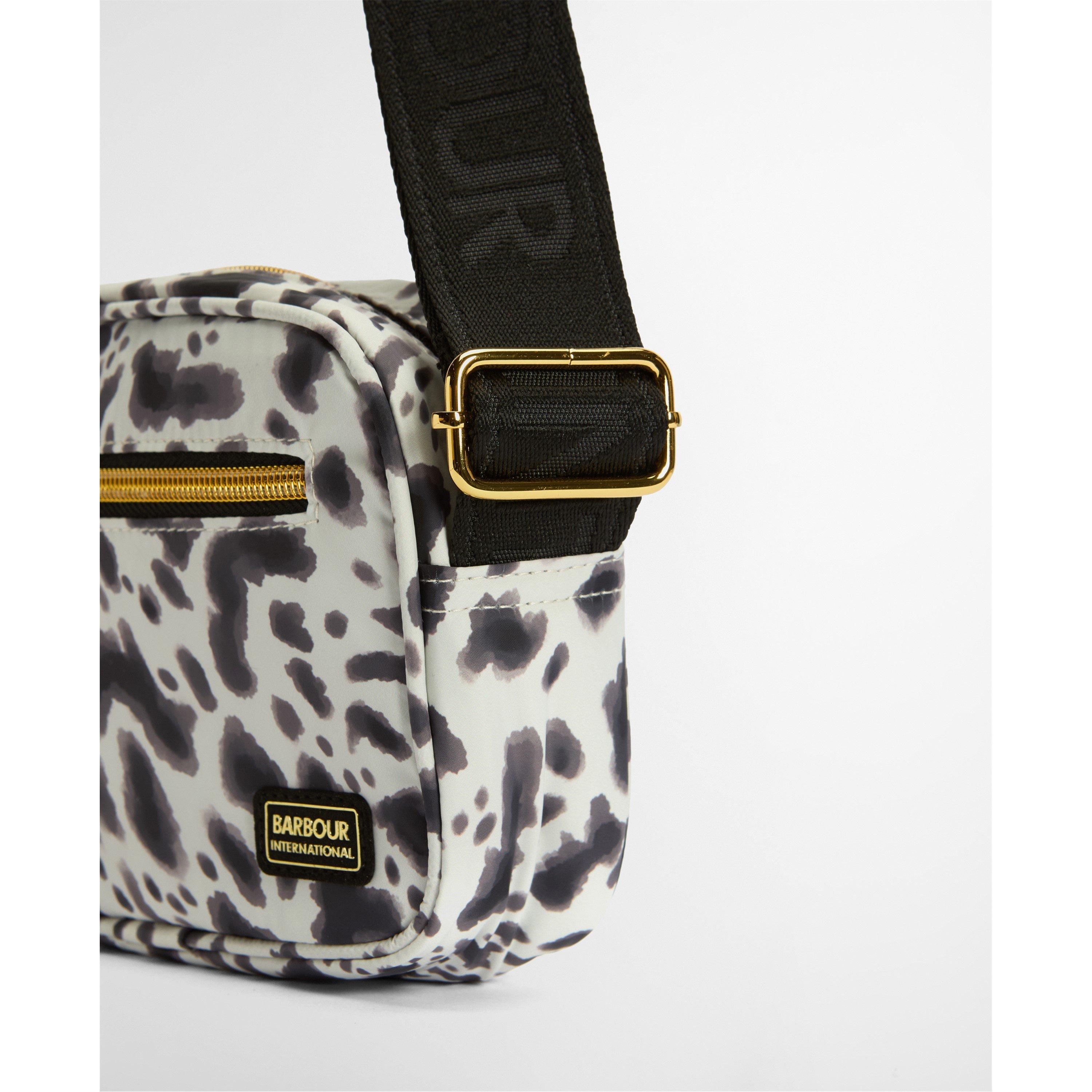 Bio Ink Leop - Barbour International - Womens Boulevard Micro Crossbody Bag - 8