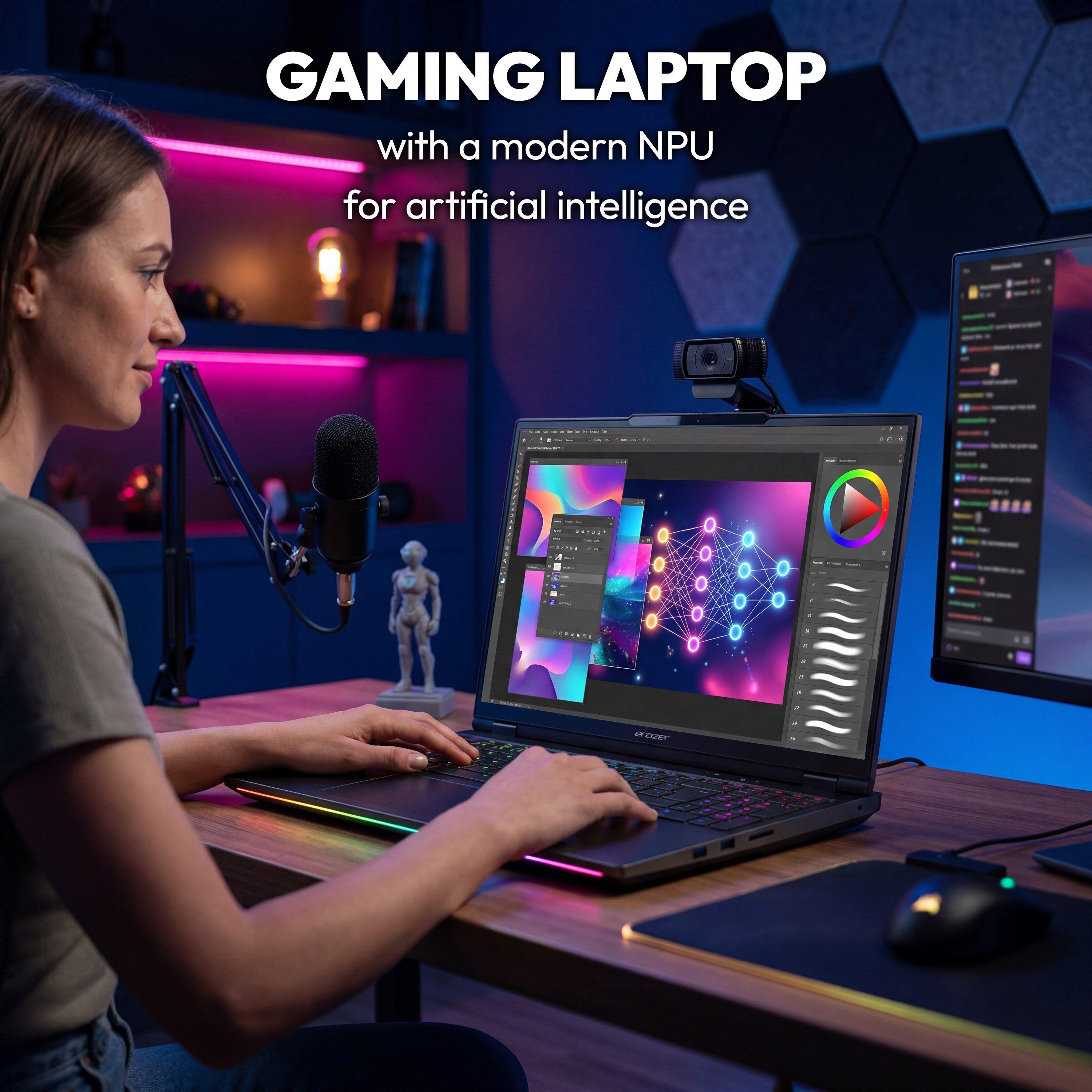 Negro - Medion - Medion Erazer Beast 16 X1 Ultimate RTX 5070Ti 16 Inch Laptop - AMD Ryzen 9 8940HX 32GB 1TB SSD - 12