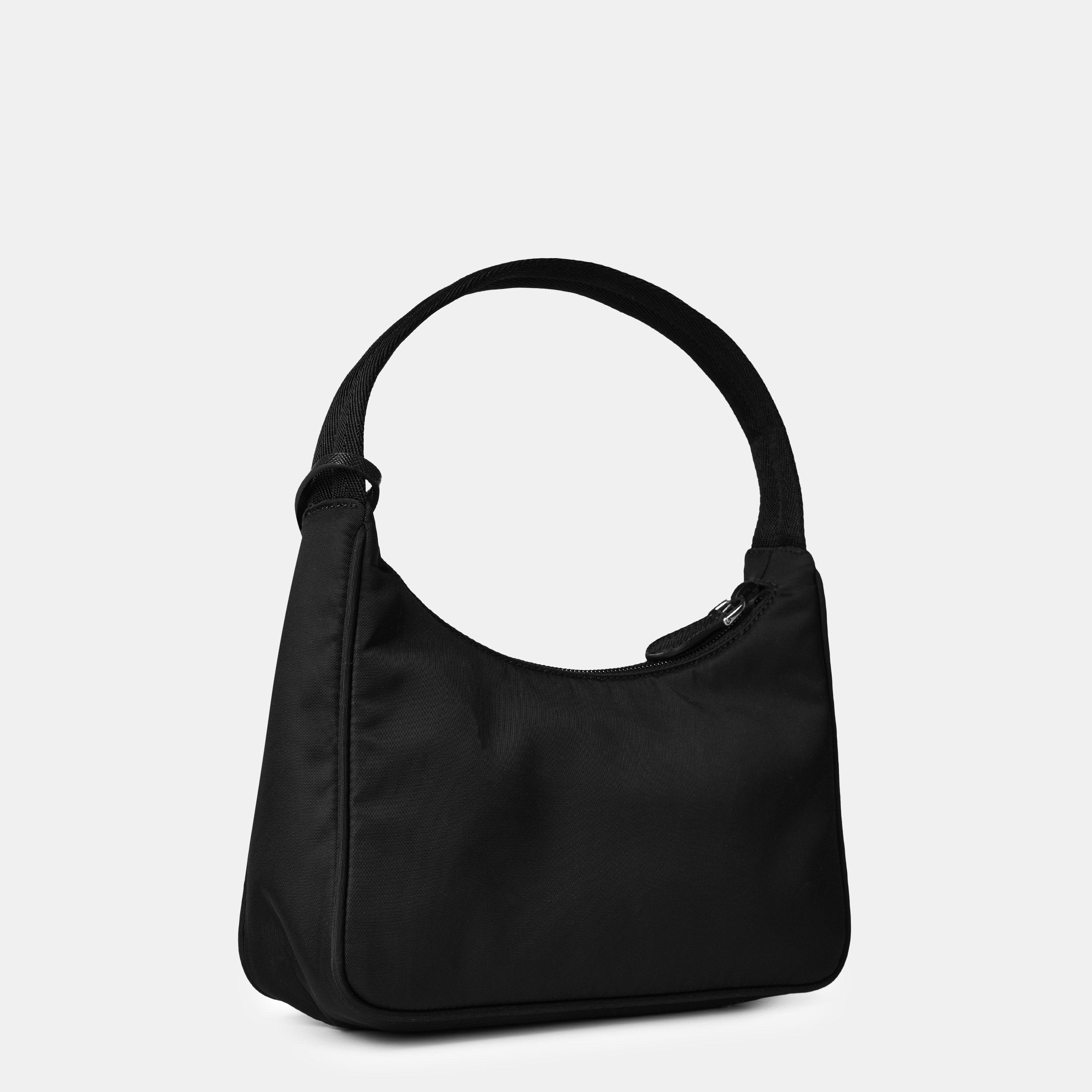 Black - Prada - Women'S Logo Re-Edition 2005 Mini Bag - 2