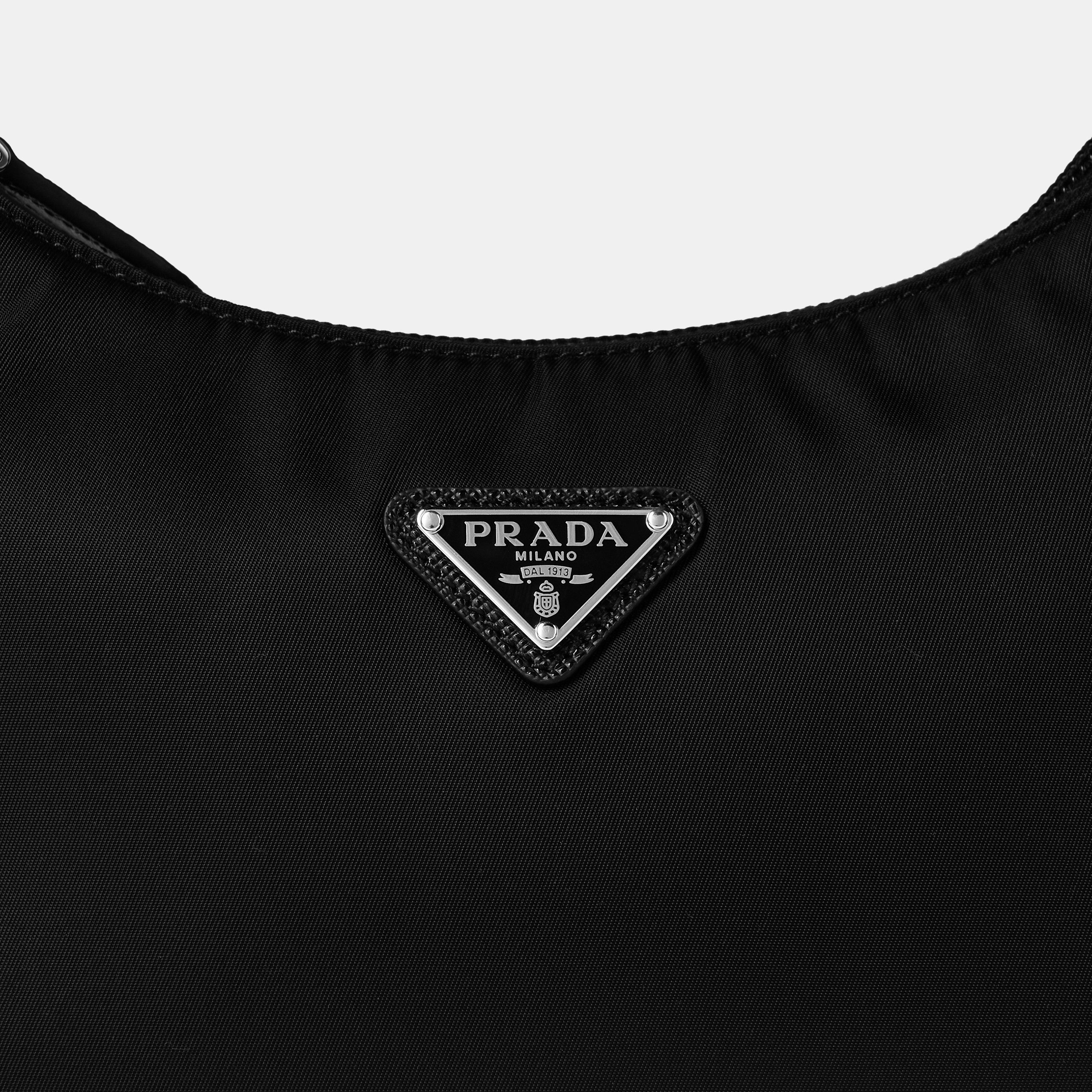 Black - Prada - Women'S Logo Re-Edition 2005 Mini Bag - 4