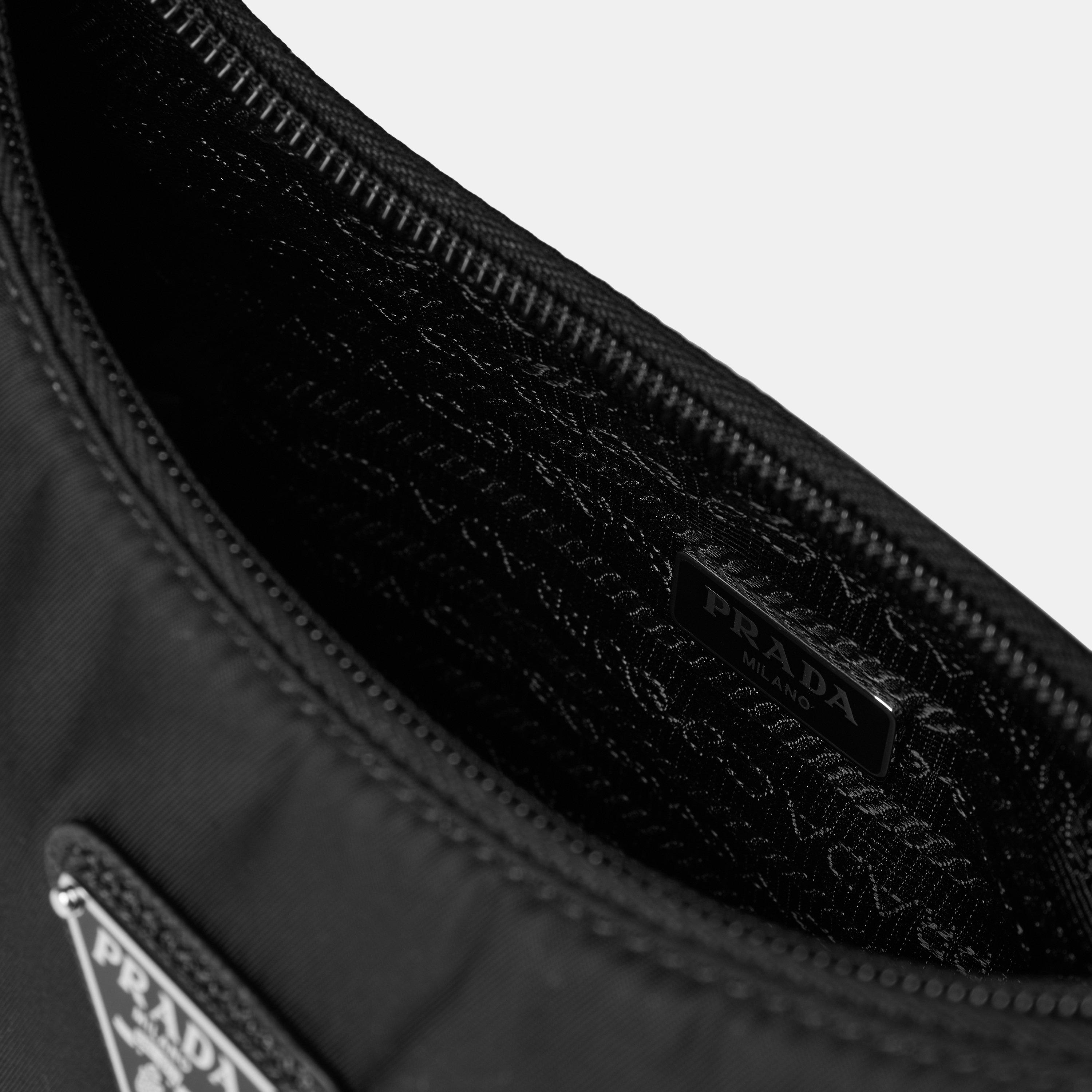 Black - Prada - Women'S Logo Re-Edition 2005 Mini Bag - 5