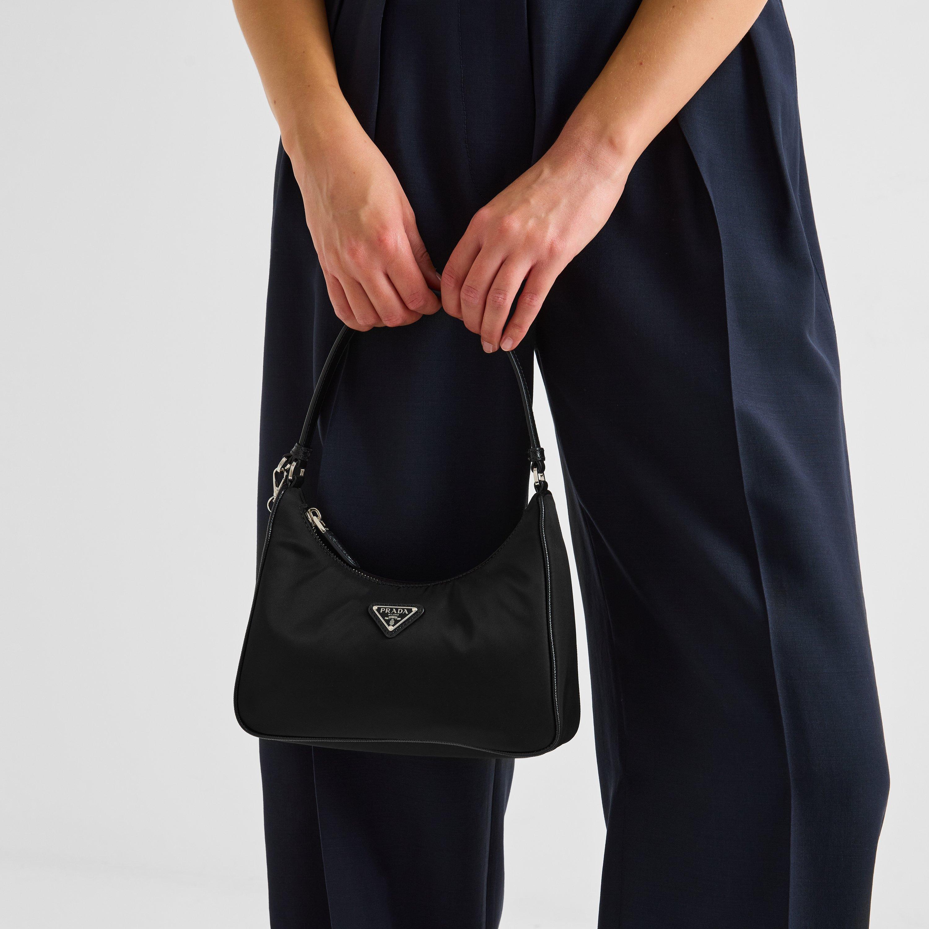 Nero - Prada - Women'S Logo Re-Edition 2005 Mini Bag - 3