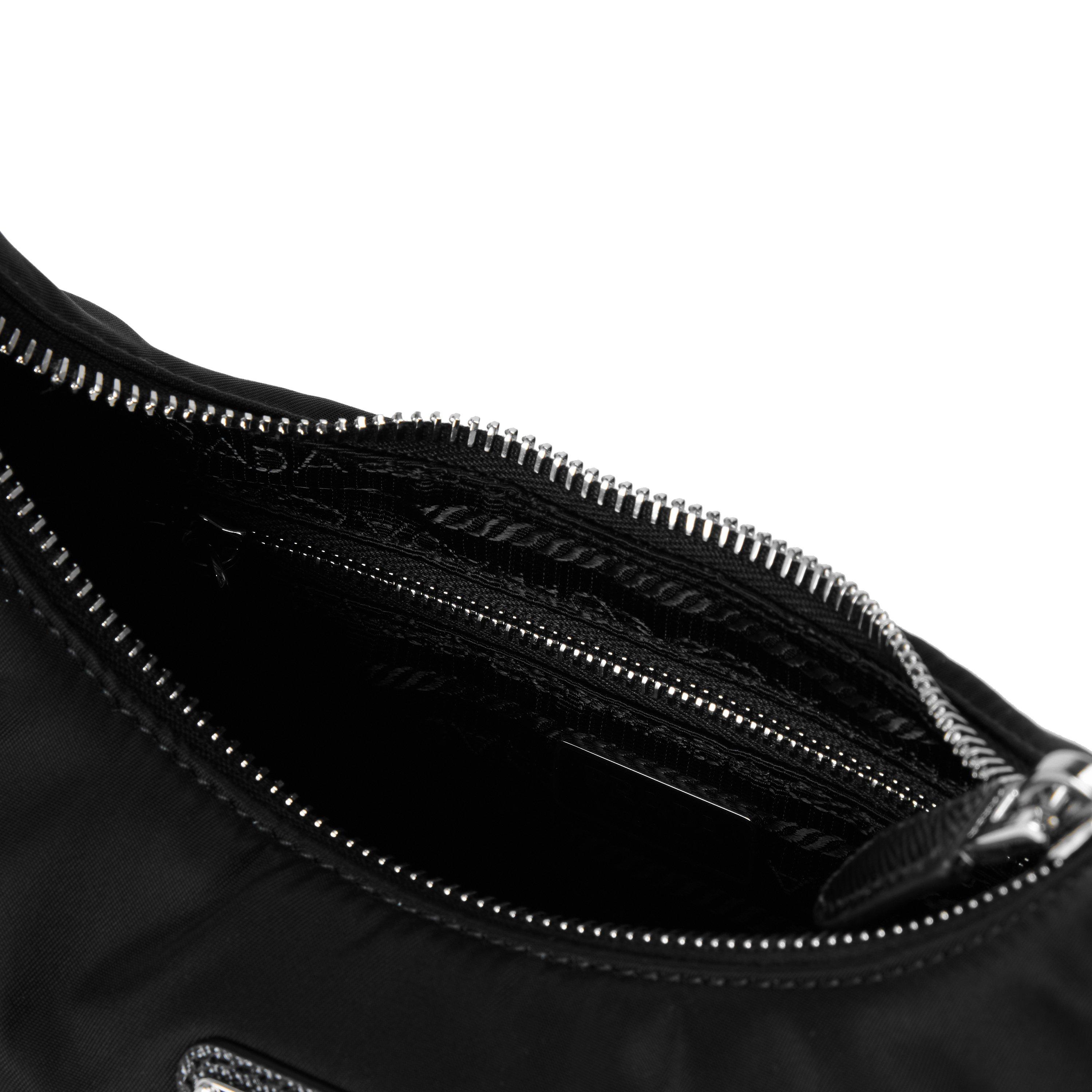 Nero - Prada - Women'S Logo Re-Edition 2005 Mini Bag - 5