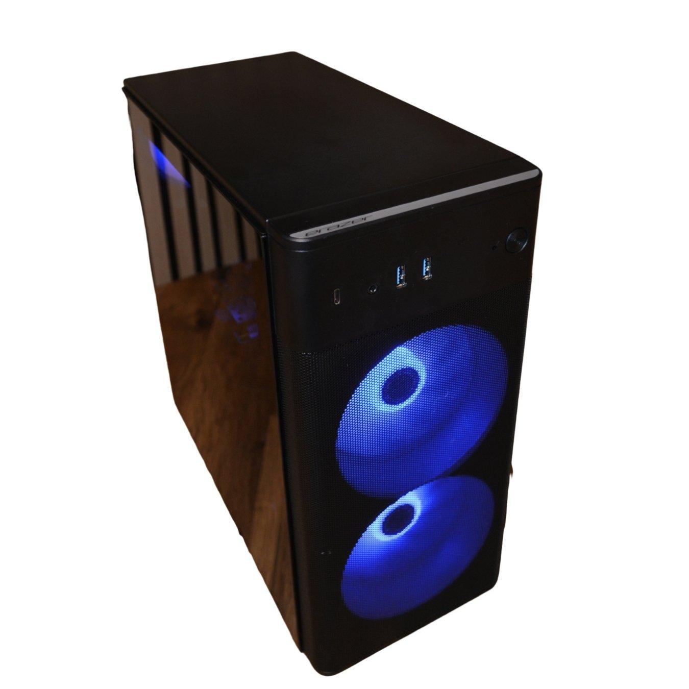 Black - Medion - Medion Erazer Recon E45 RTX 5060 Gaming PC - AMD Ryzen 5 5500 32GB 1TB SSD - Black - 3