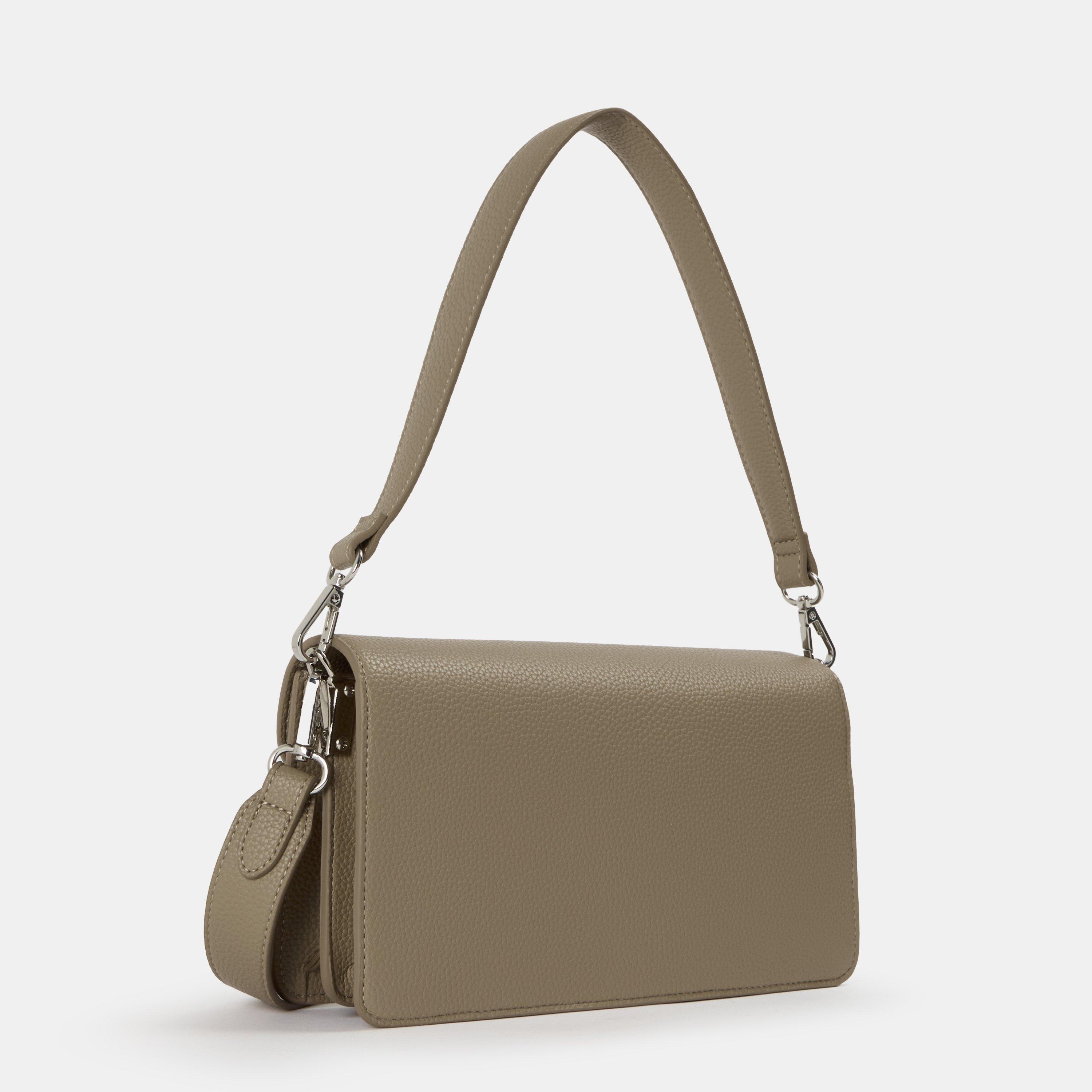 Dark Stone - Jack Wills - Buckle Baguette HandbagsCrossbody Bags - 2