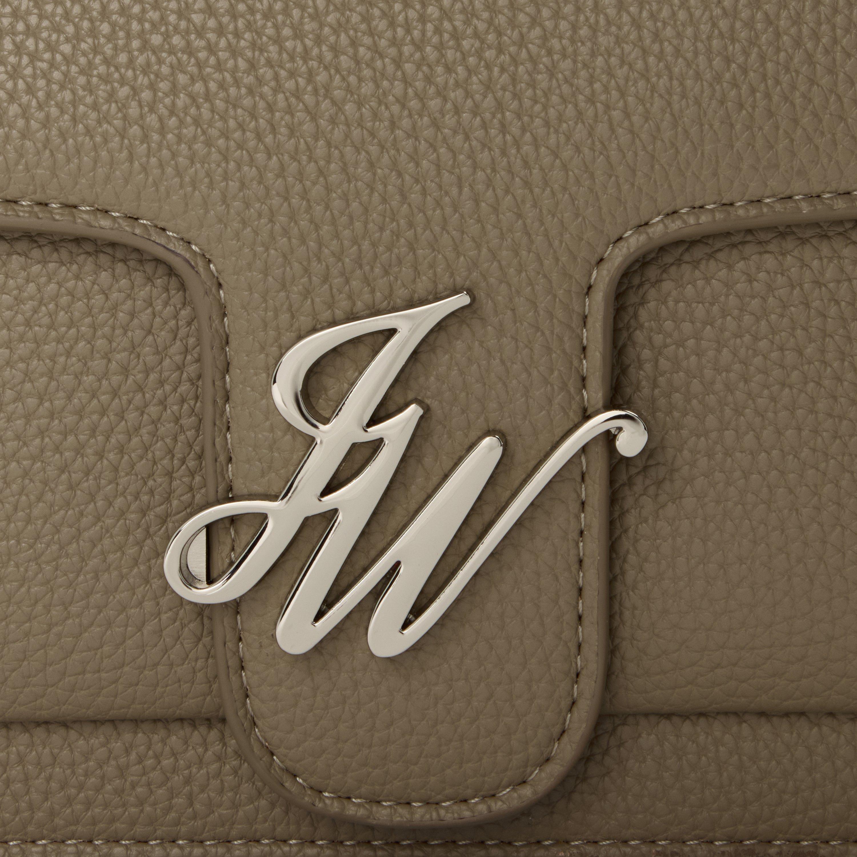 Dark Stone - Jack Wills - Buckle Baguette HandbagsCrossbody Bags - 4