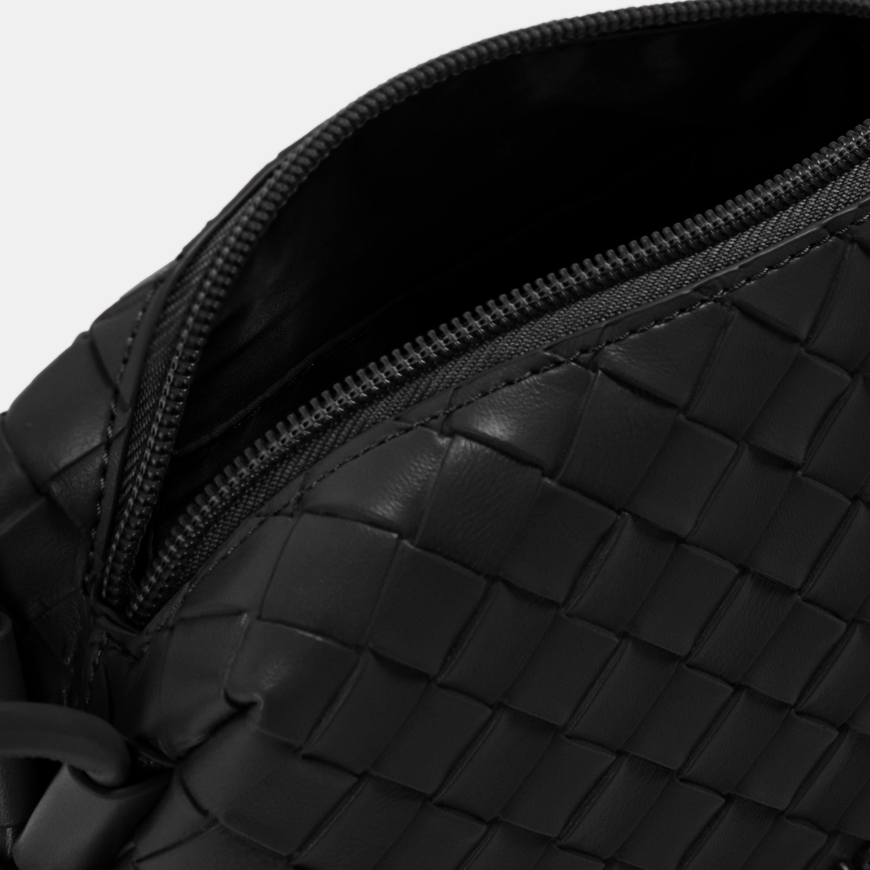 Black - Jack Wills - Woven crossbody Bag - 4