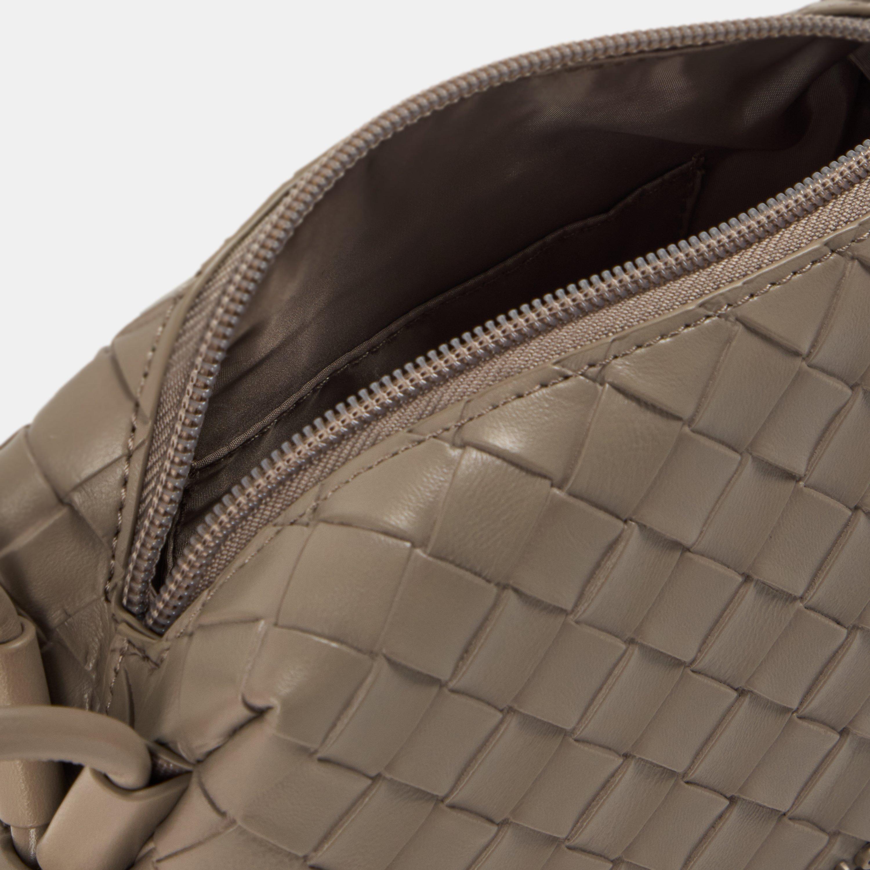 Taupe - Jack Wills - Woven crossbody Bag - 5